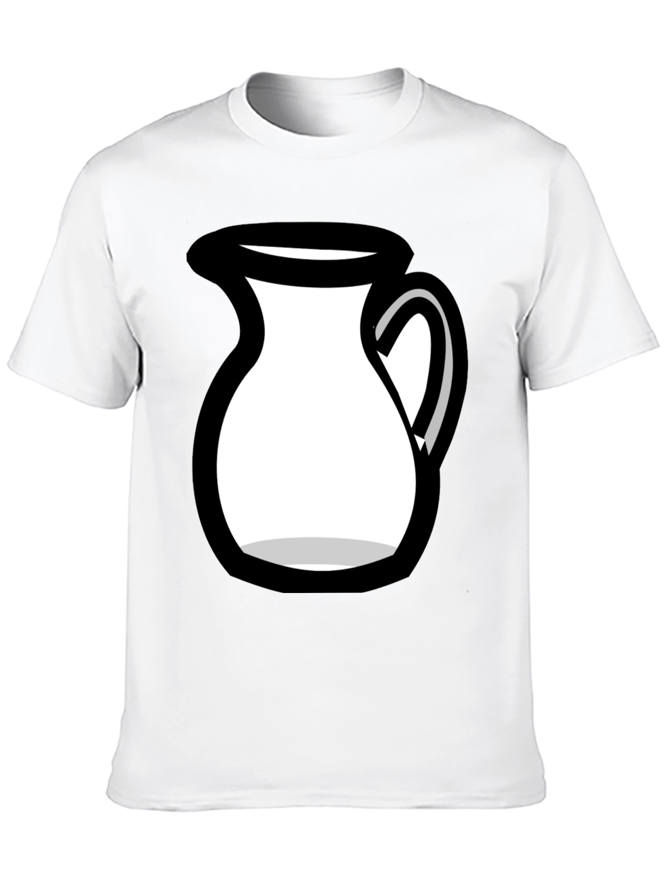 Black Milk Pitcher Graphic Tee - Unique Design view 10