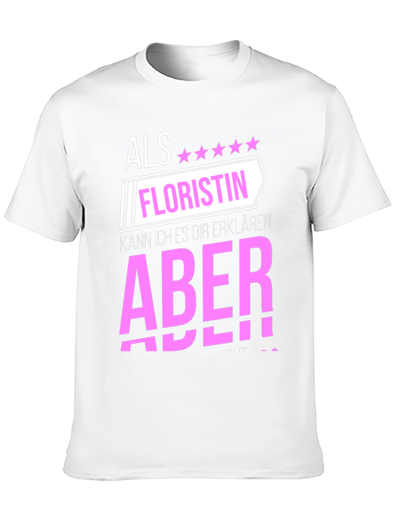Black Florist T-Shirt: Als Floristin, Aber! view 10