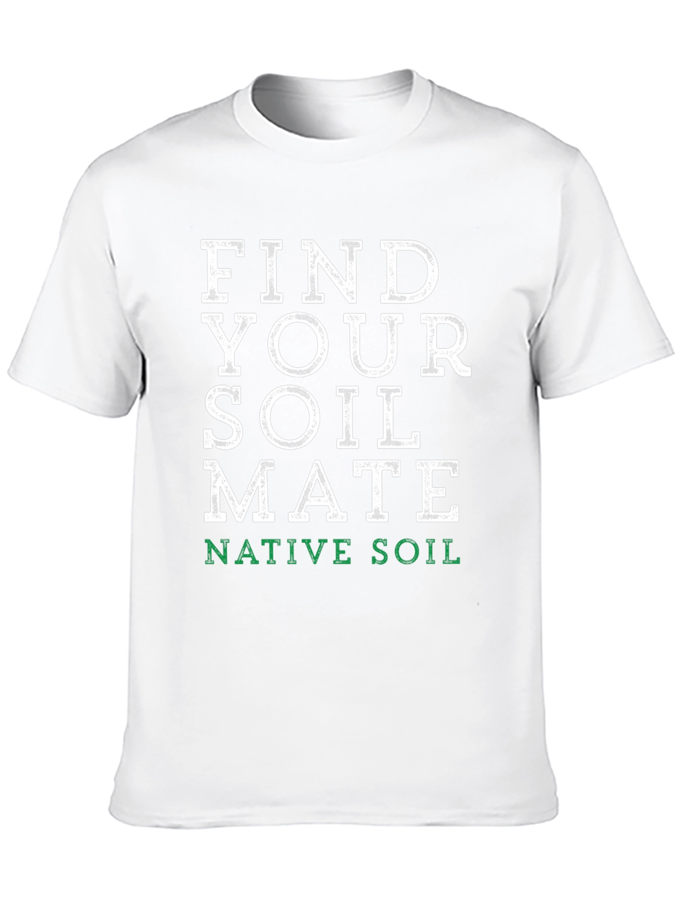 Black Find Your Soil Mate T-Shirt - Native Soil view 10