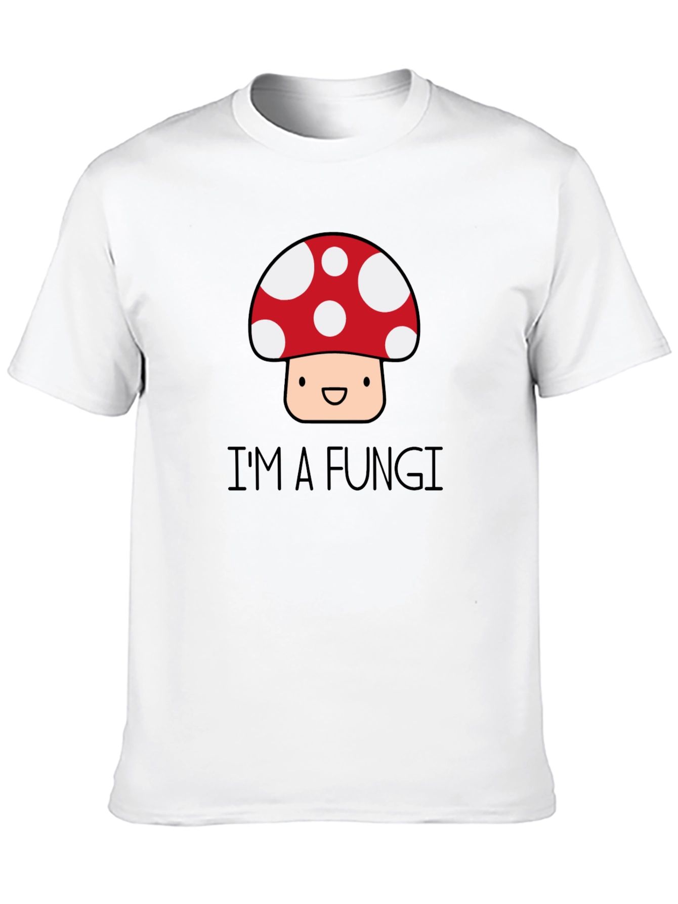 Black I'm a Fungi T-Shirt - Funny Mushroom Graphic Tee view 10