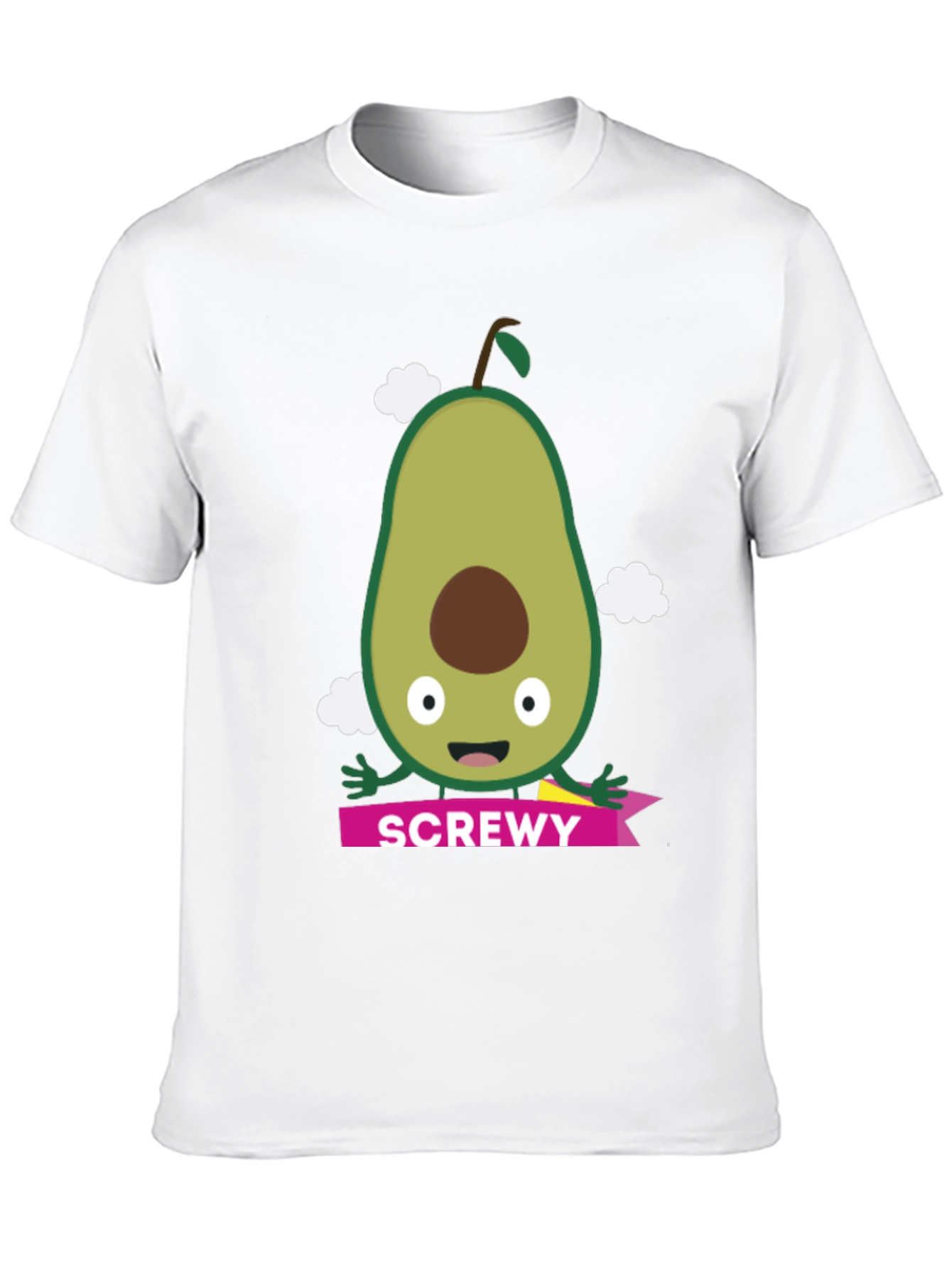 Black Screwewy Avocado T-Shirt view 10