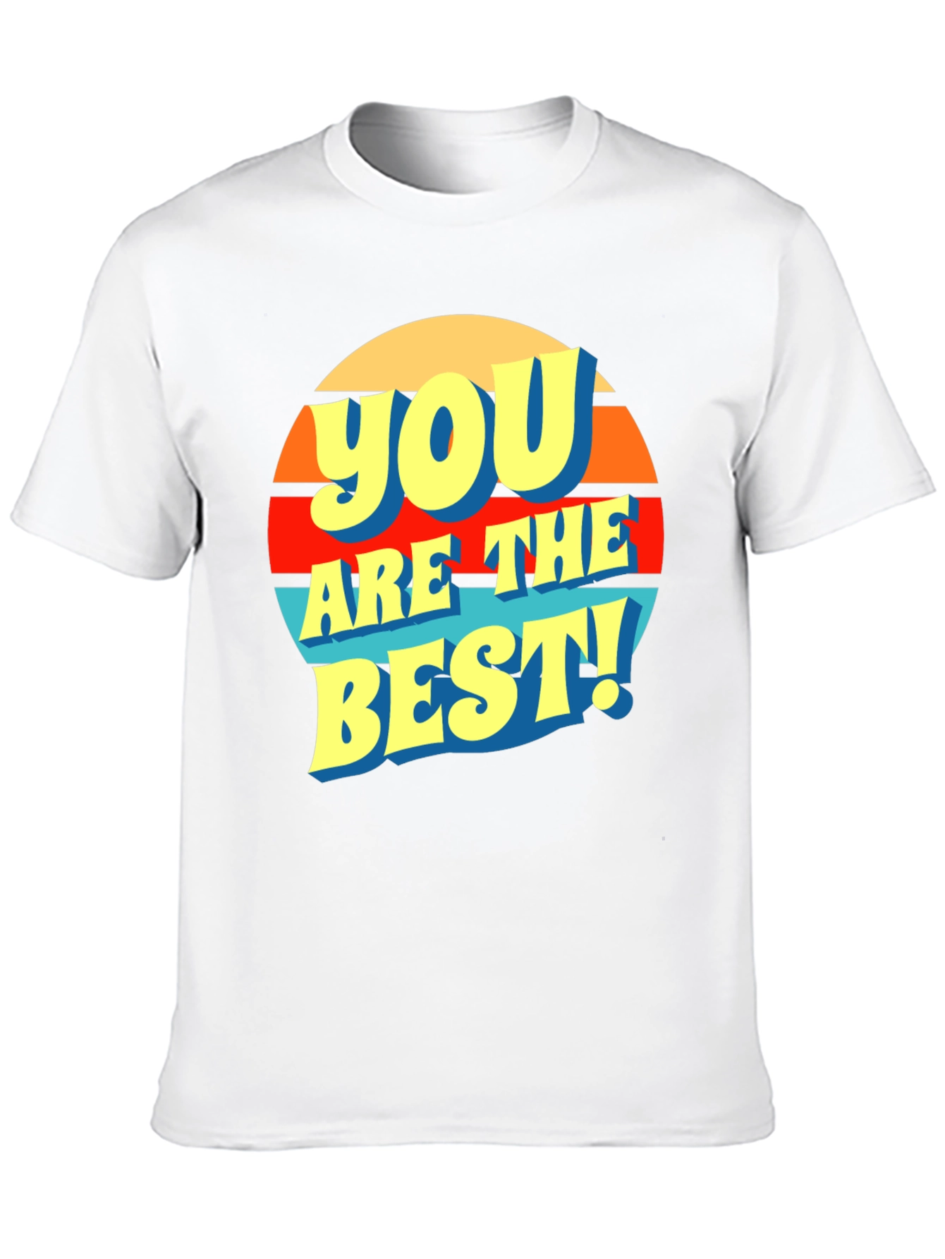 Black You Are The Best! Graphic T-Shirt view 10