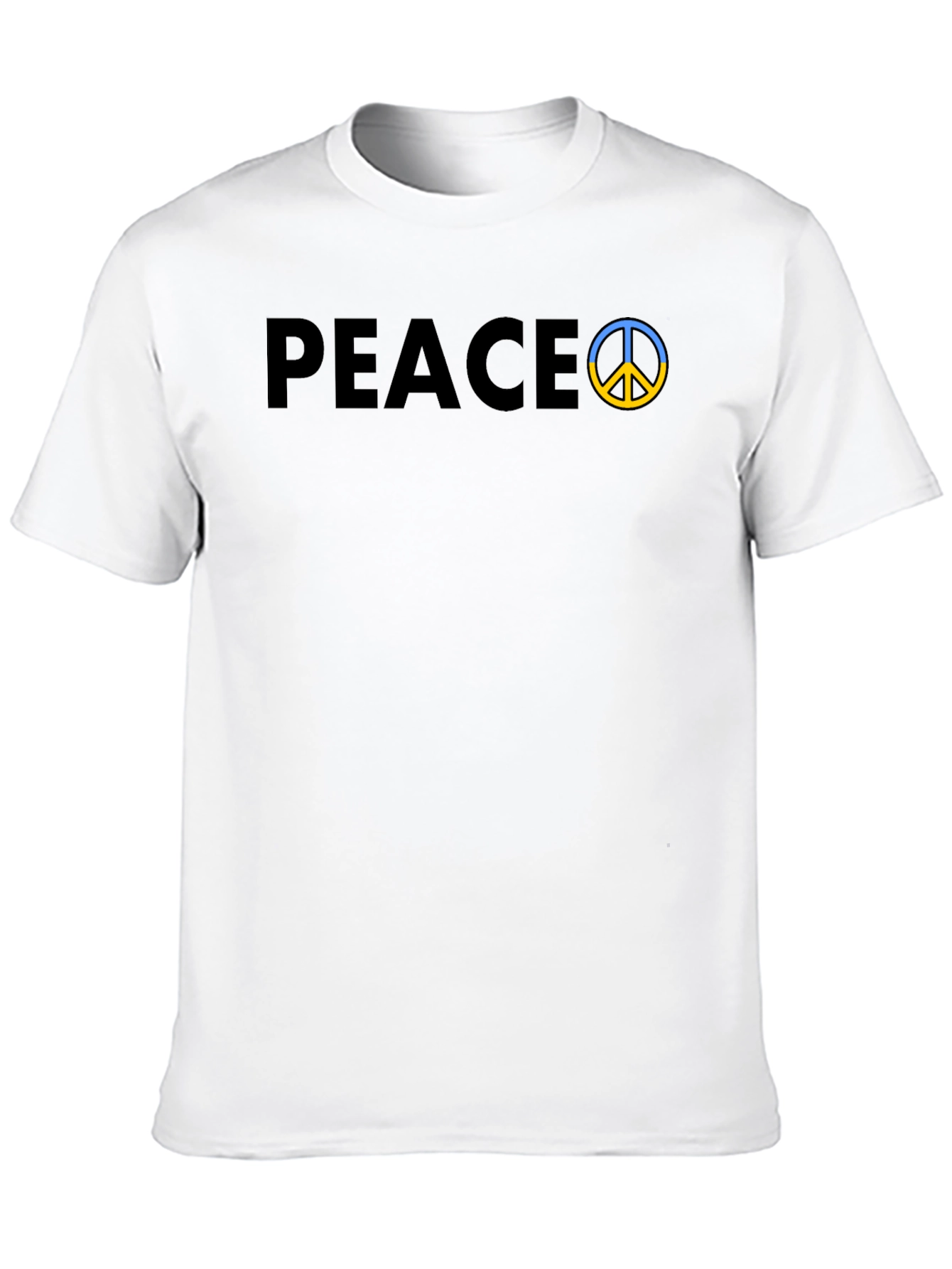 Black Peace Ukraine T-Shirt view 10