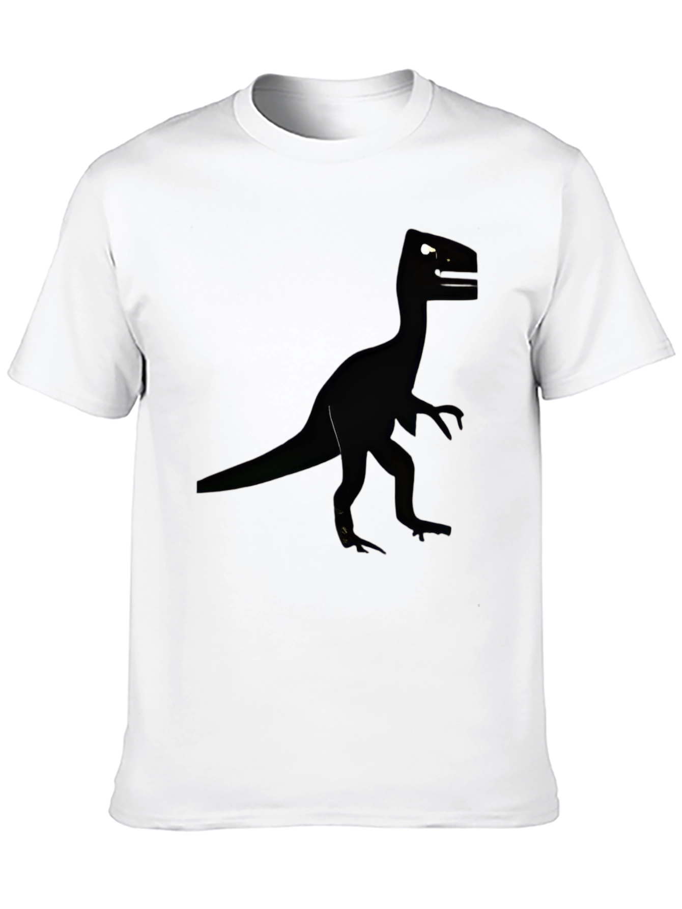 Black Black Dinosaur T-Shirt for Men view 10