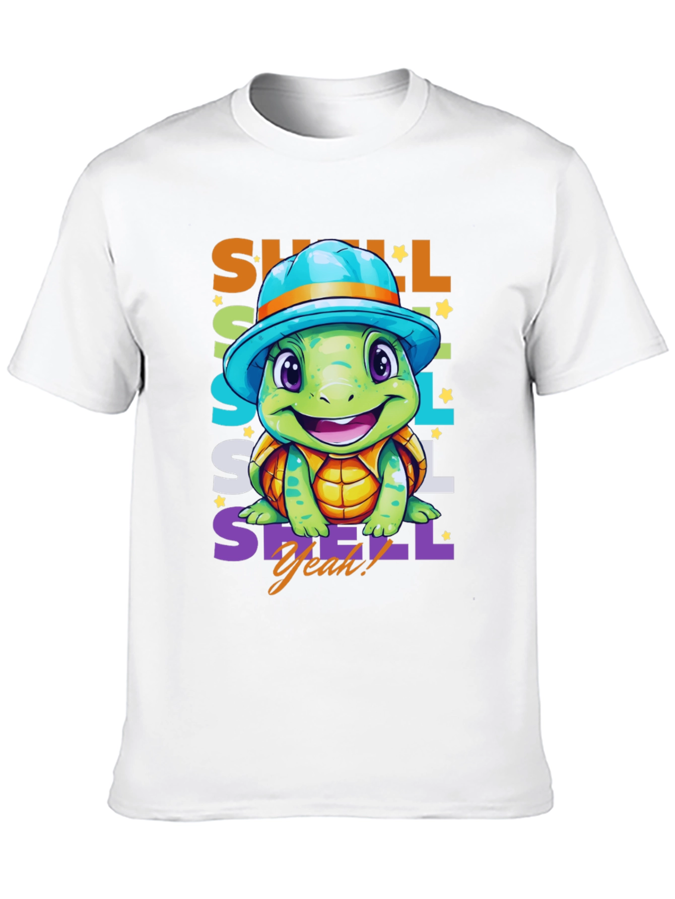 Black Cute Turtle T-Shirt - Shell Yeah! view 10