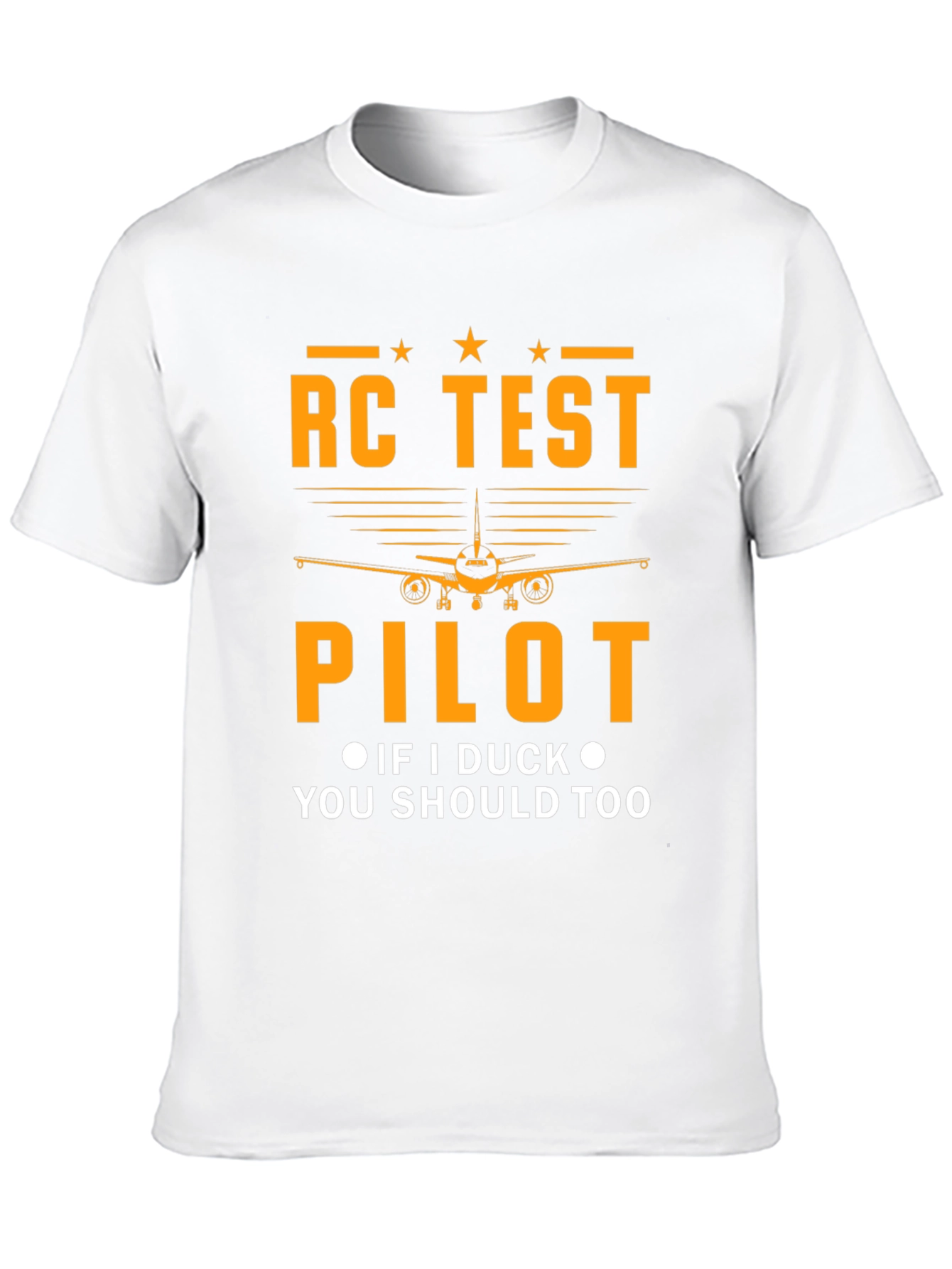 Black RC Test Pilot Graphic T-Shirt view 10