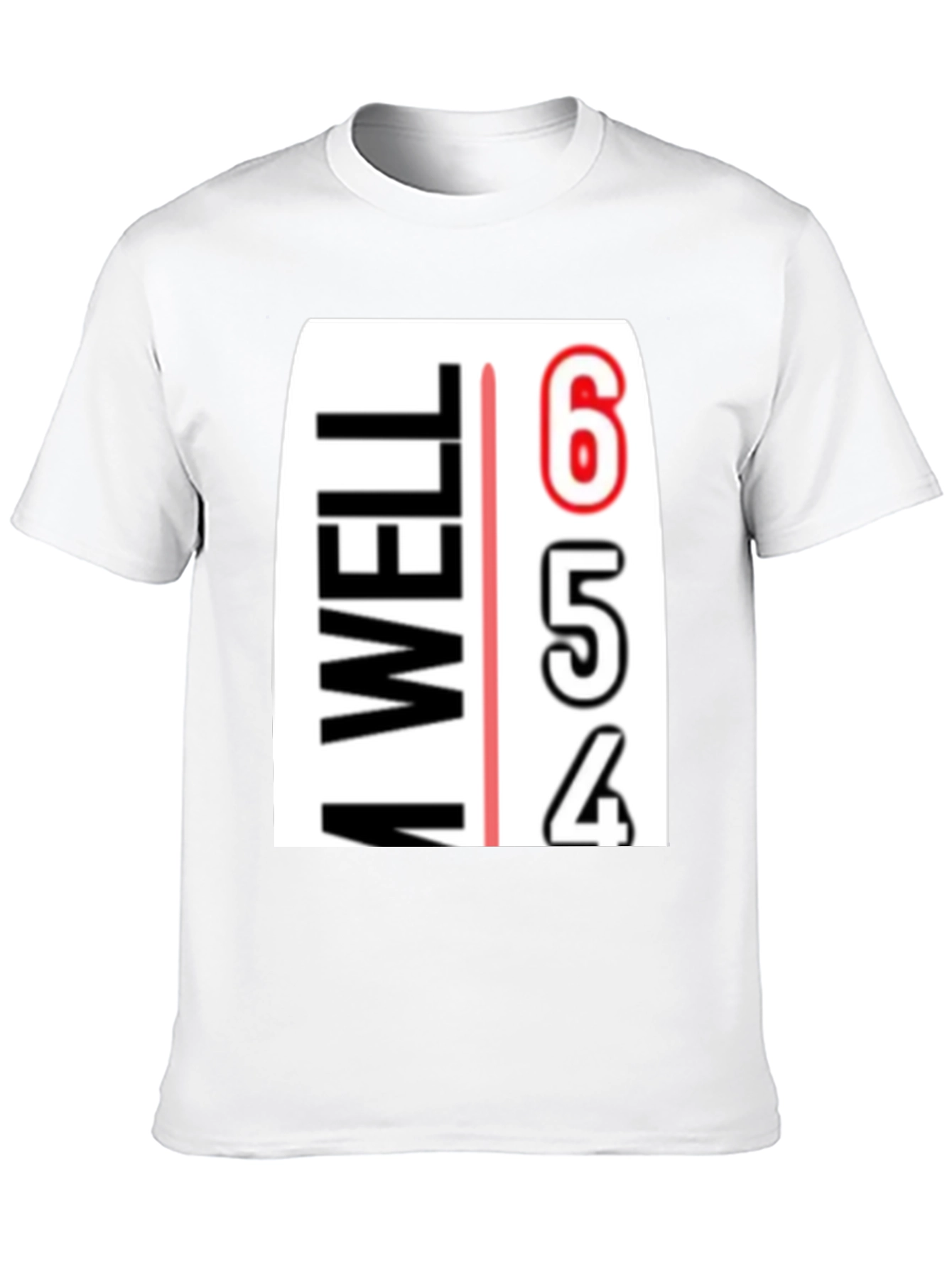 Black I'm Well Countdown T-Shirt - Funny Graphic Tee view 10