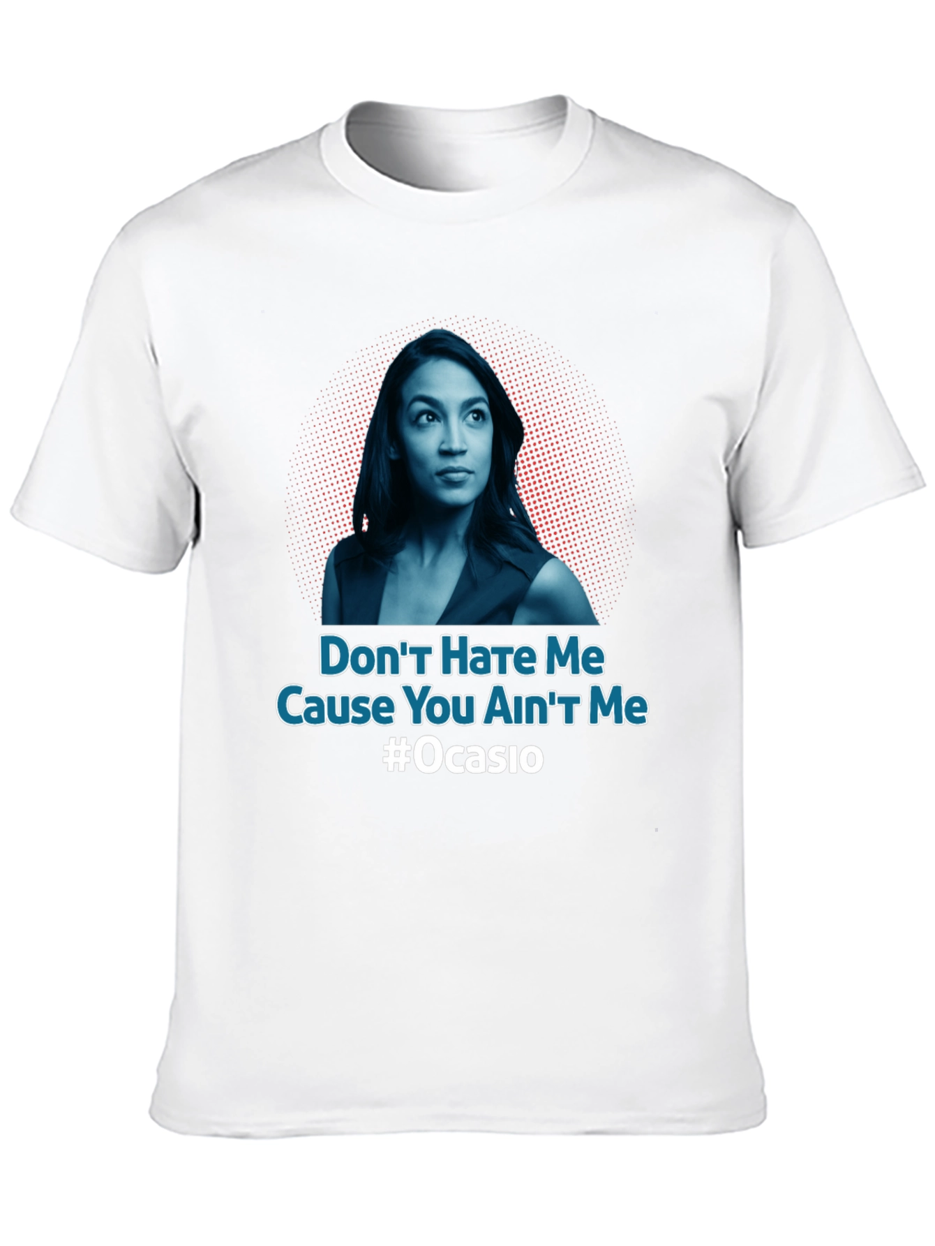 Black Don't Hate Me AOC T-Shirt view 10