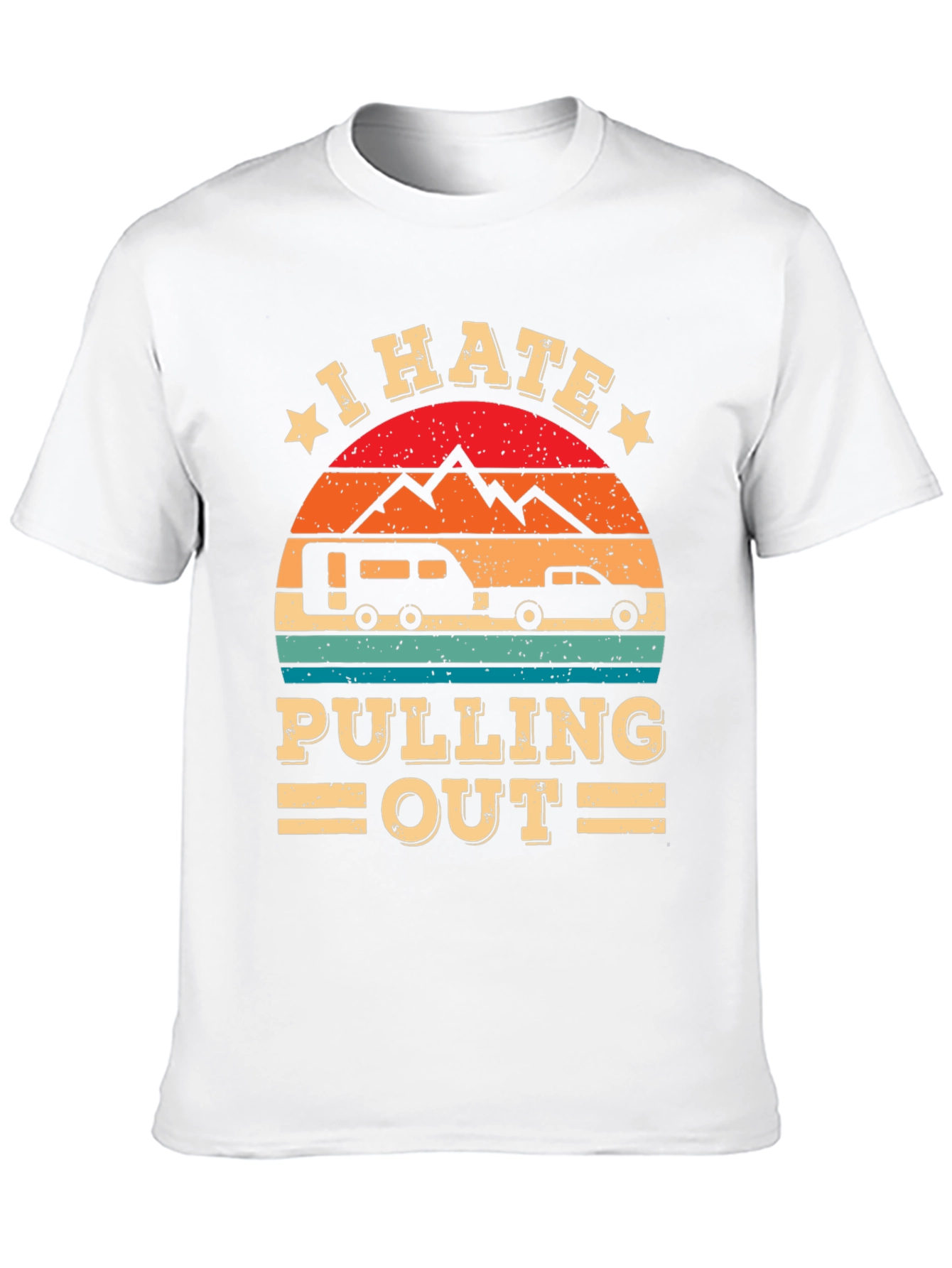 Black I Hate Pulling Out Camping T-Shirt view 10