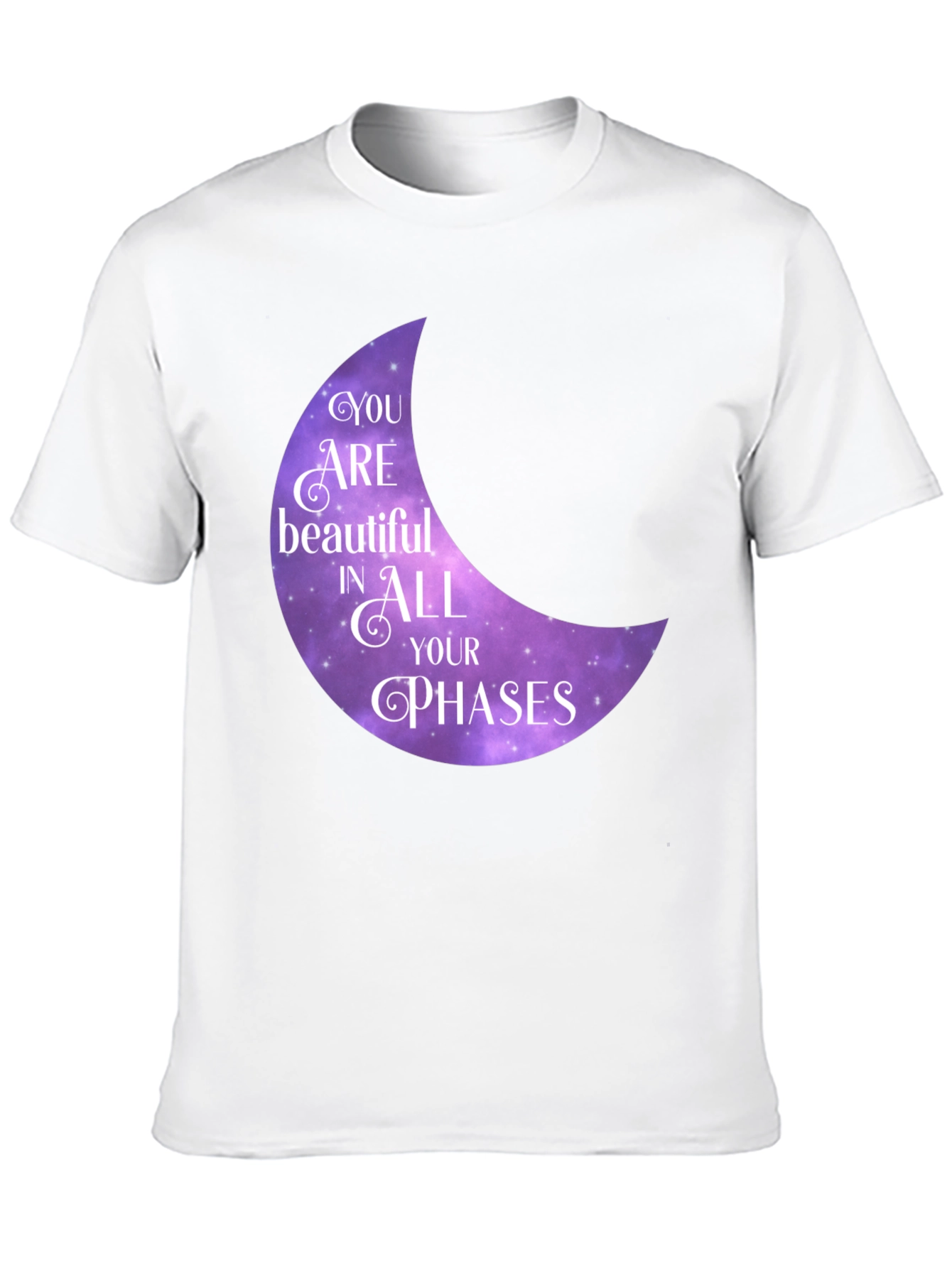Black You Are Beautiful in All Your Phases T-Shirt view 10