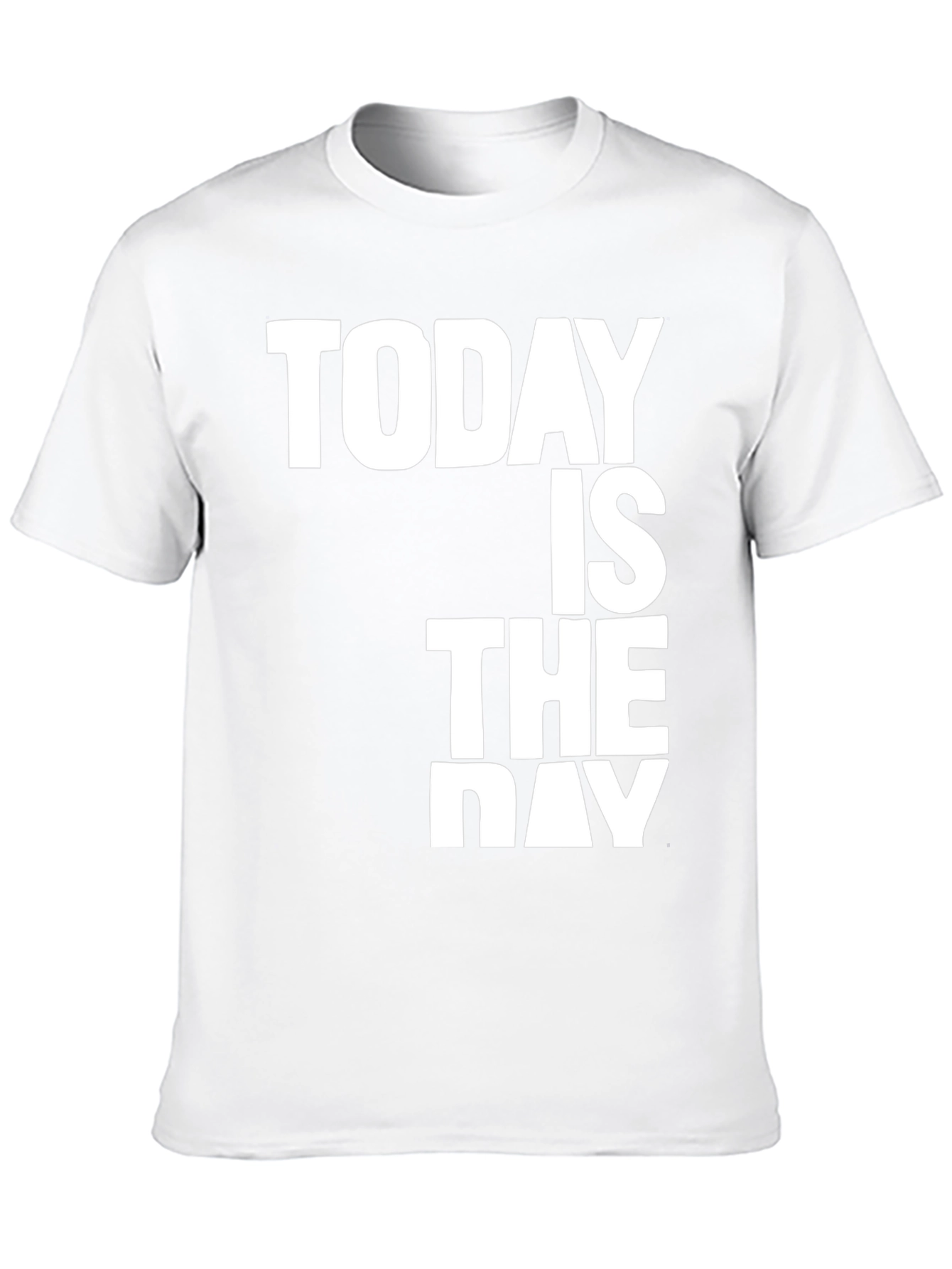 Black Today Is The Day Graphic Tee view 10