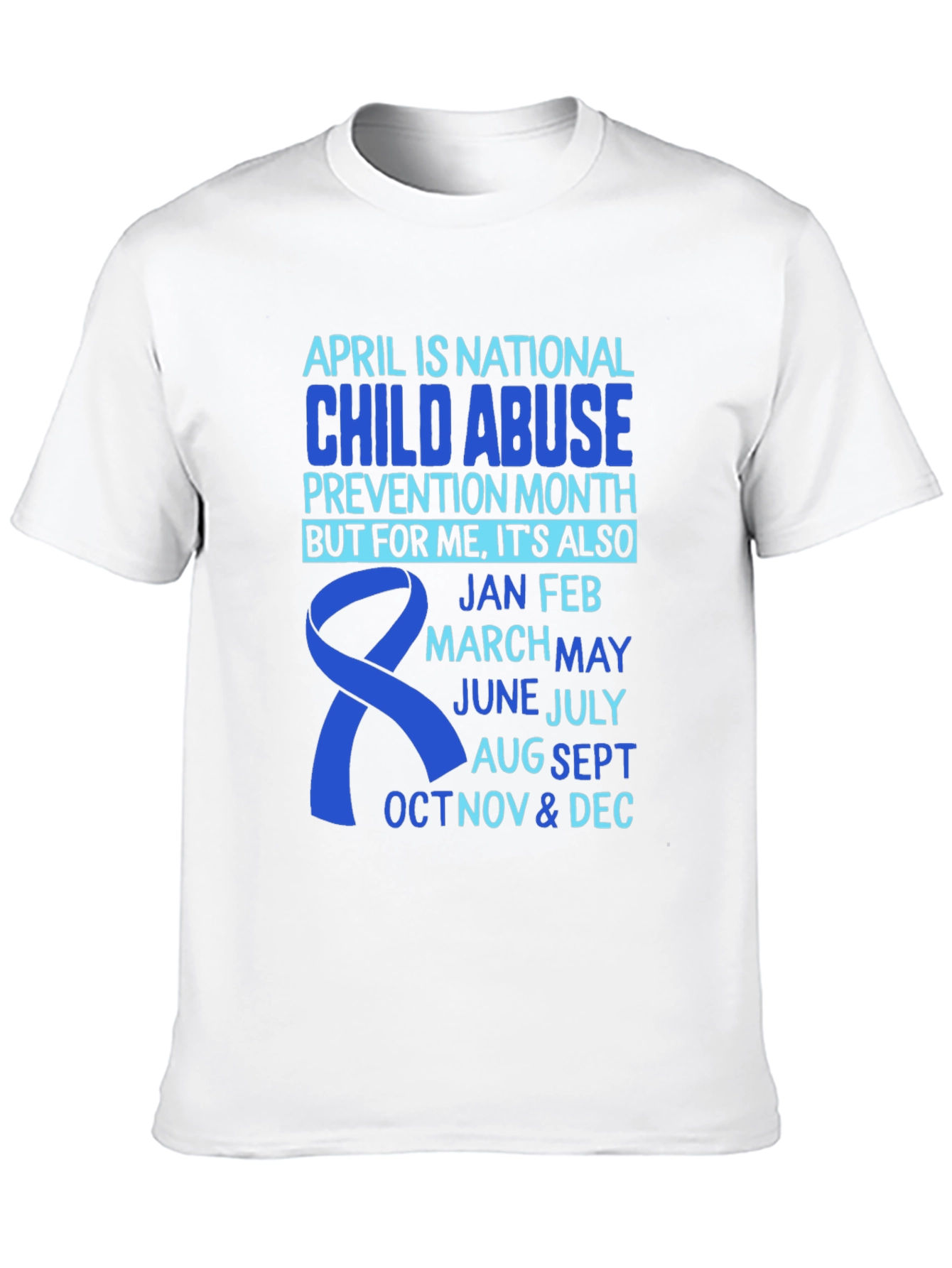 Child Abuse Prevention Awareness T-Shirt - 10