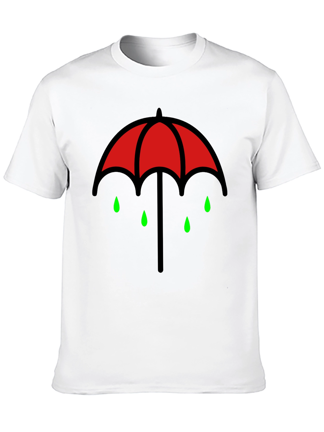 Black Umbrella Academy Inspired Graphic Tee - Black Cotton T-Shirt view 10