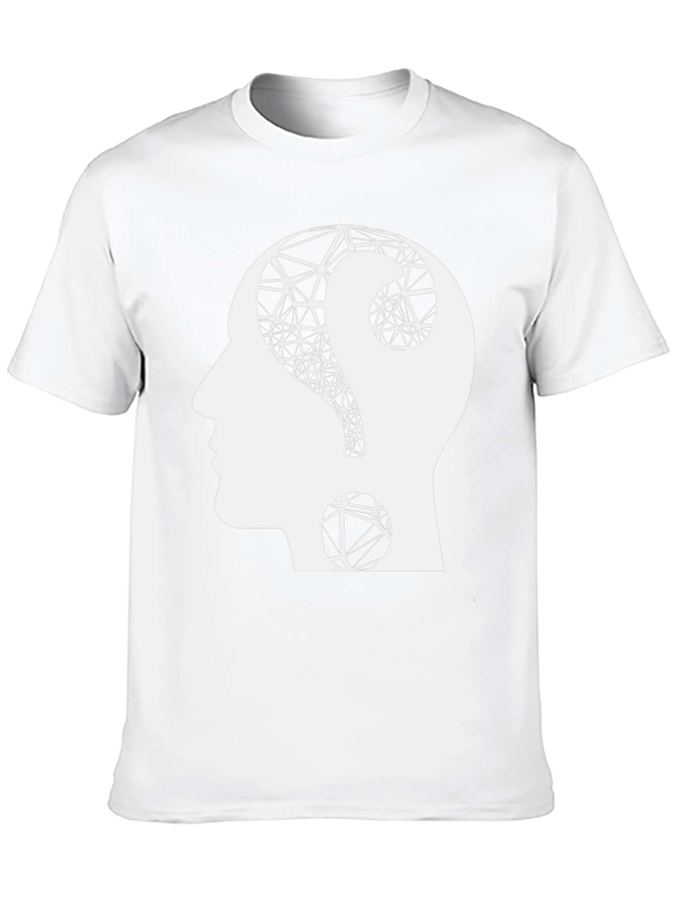 Black Intriguing Mind T-Shirt - Question Your Reality view 10