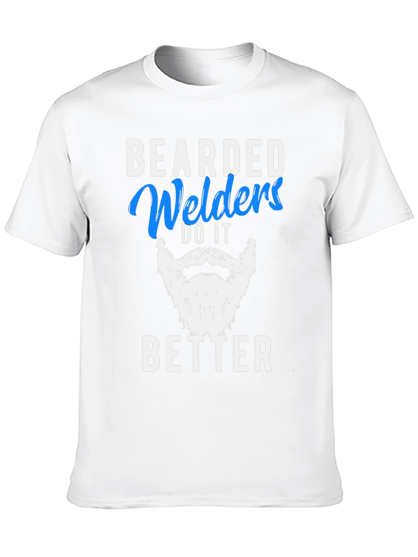 Black Bearded Welders Do It Better T-Shirt view 10