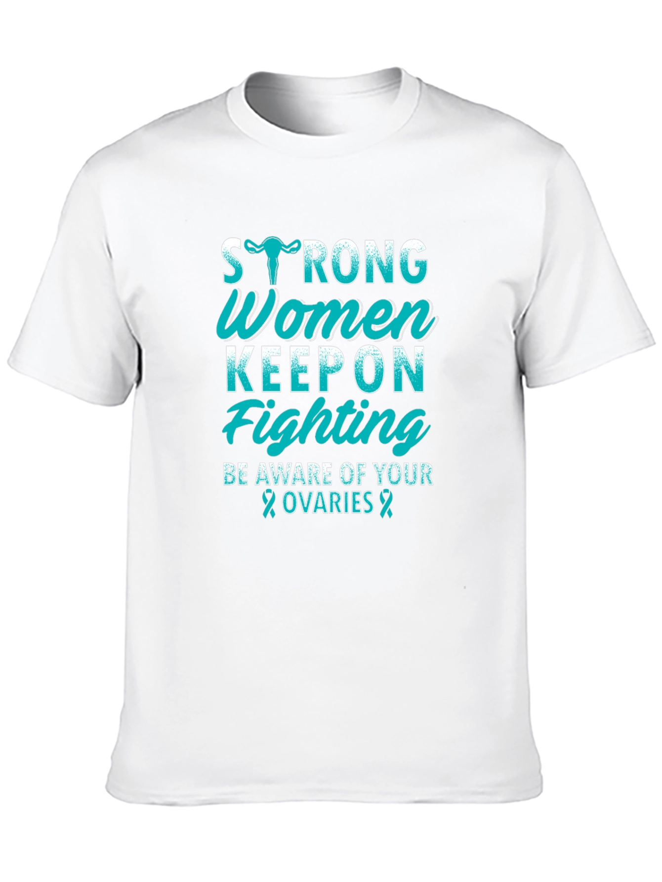 Black Strong Women Keep On Fighting Awareness T-Shirt view 10