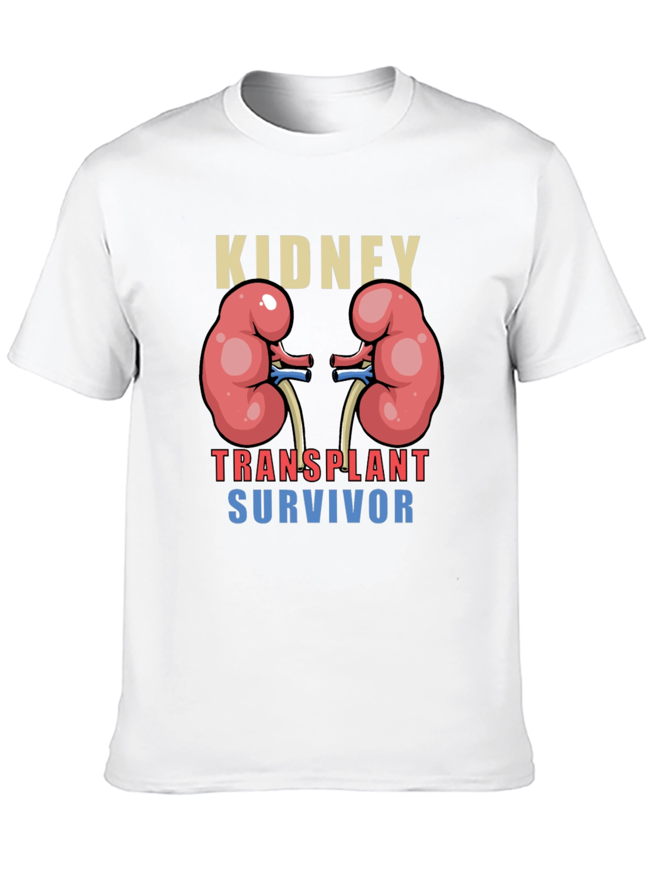 Black Kidney Transplant Survivor Graphic Tee view 10