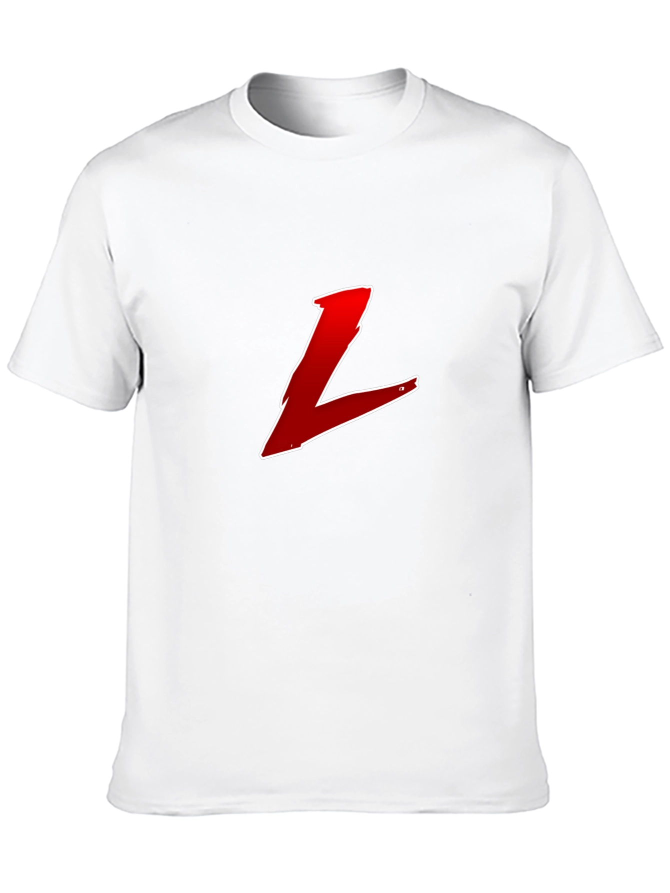 Black Red L Graphic Black T-Shirt view 10