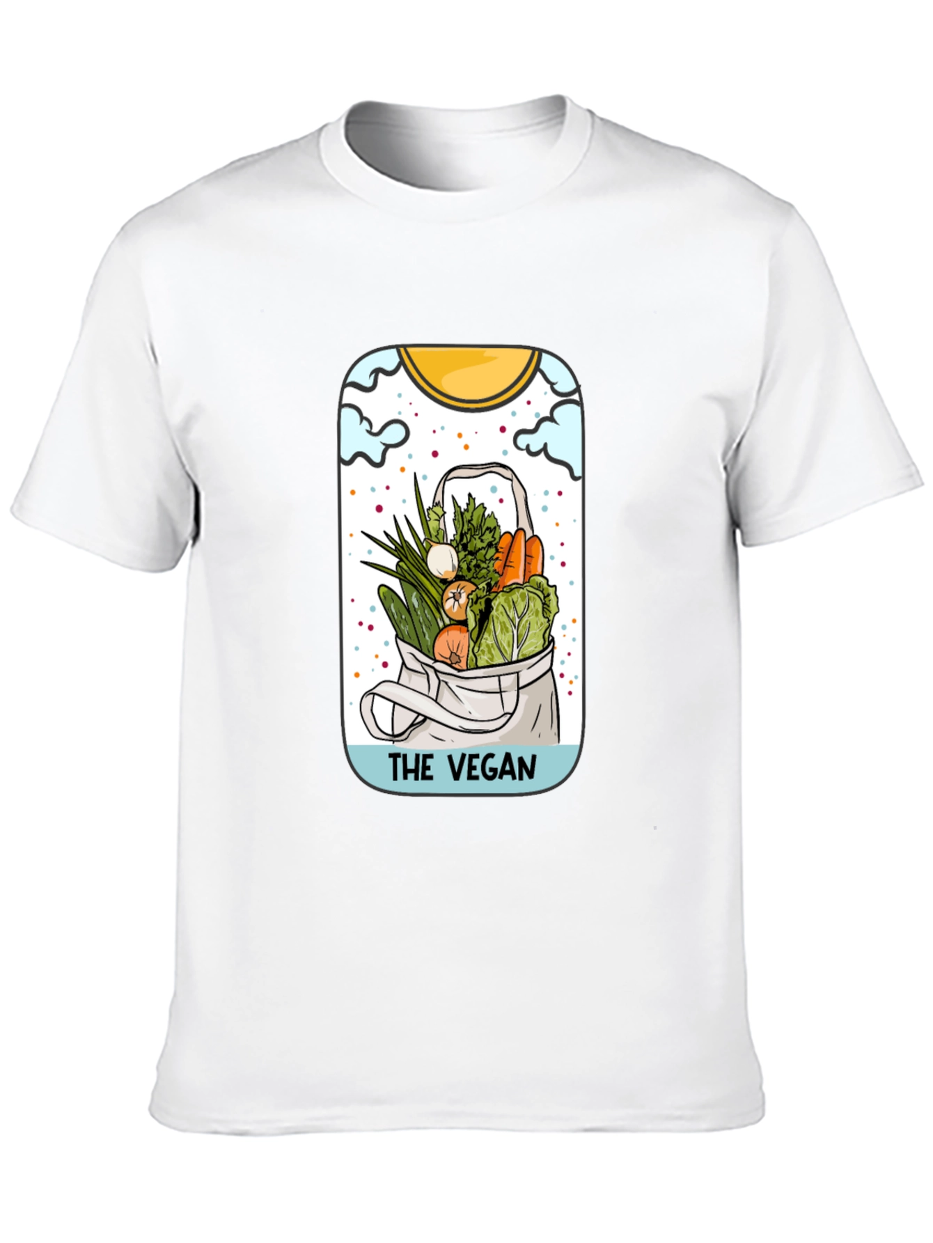 Black The Vegan T-Shirt - Stylish & Comfortable view 10