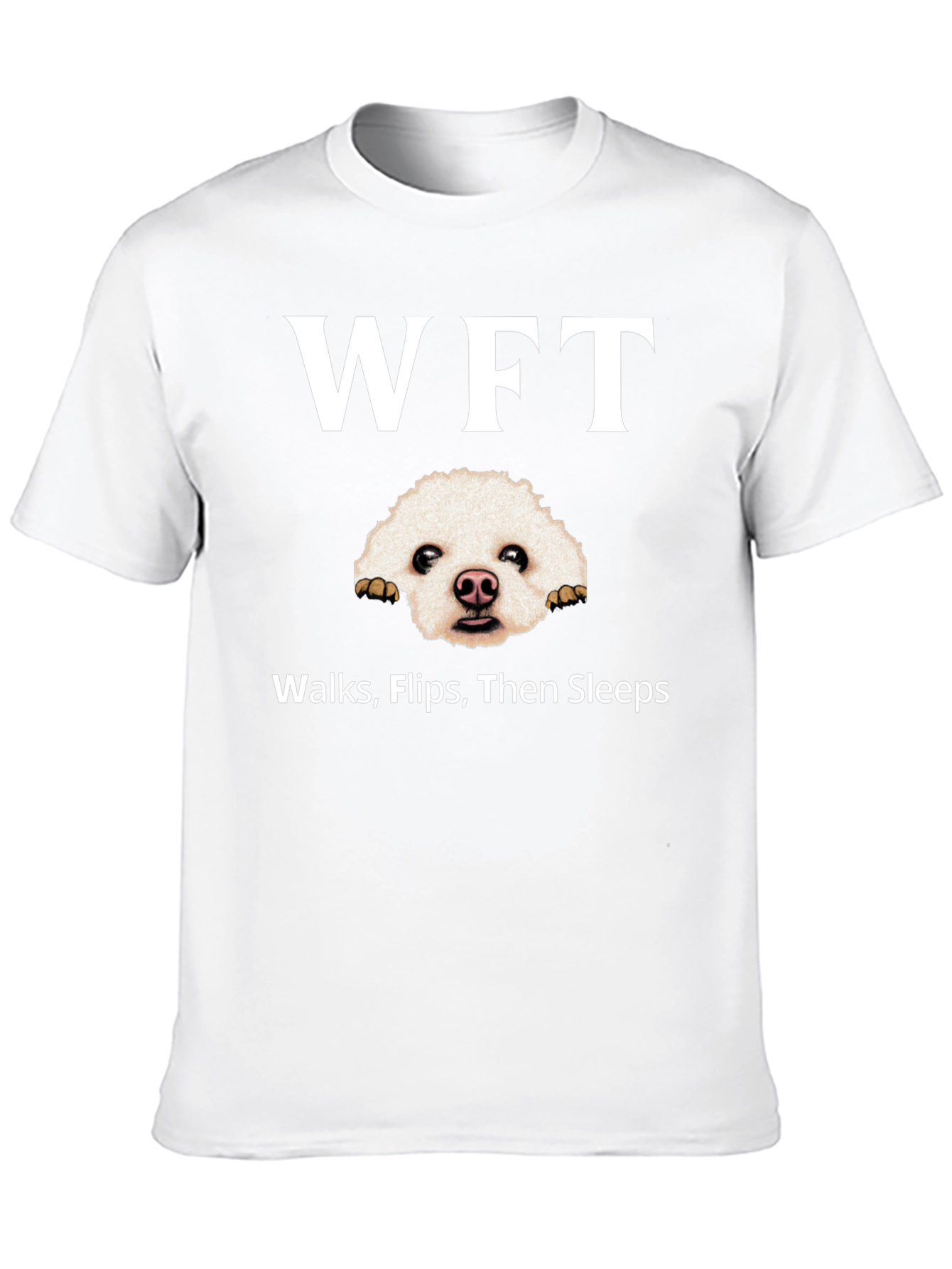 Black WFT Dog Graphic Black T-Shirt view 10