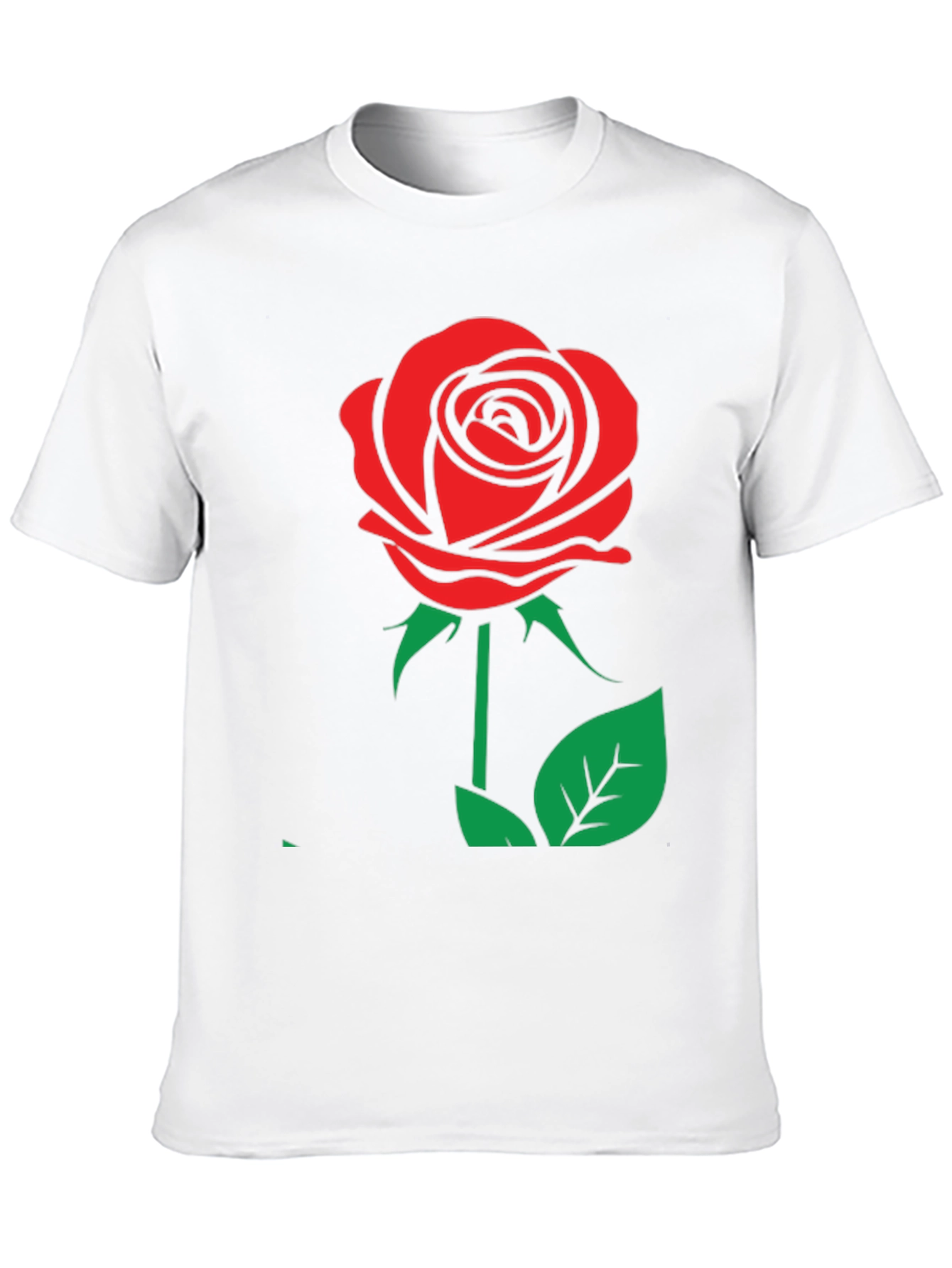 Rose Graphic Tee - Classic & Bold Design - 10