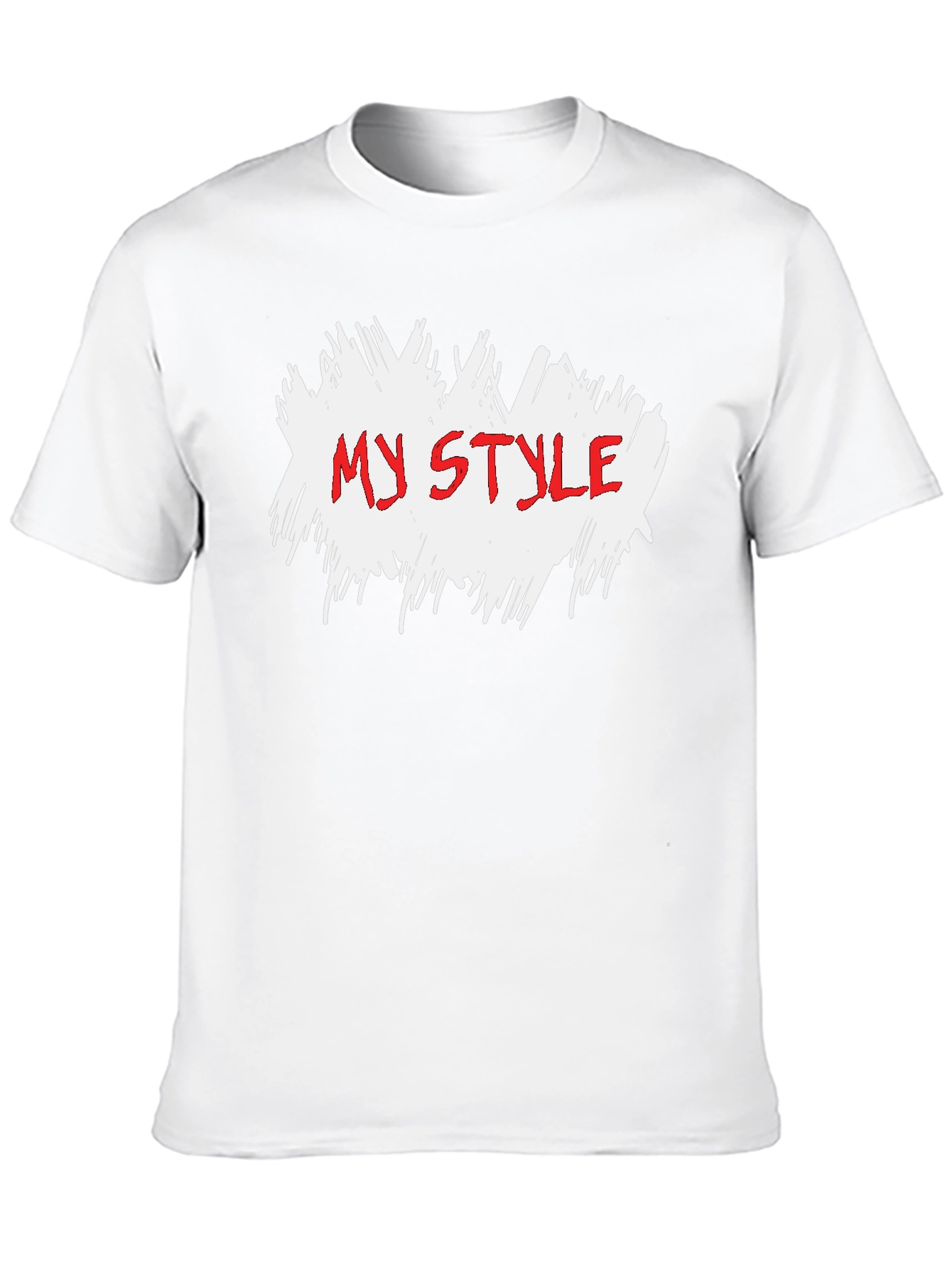 Black My Style Graphic Tee - Cool Trendy Casual Cotton Shirt view 10