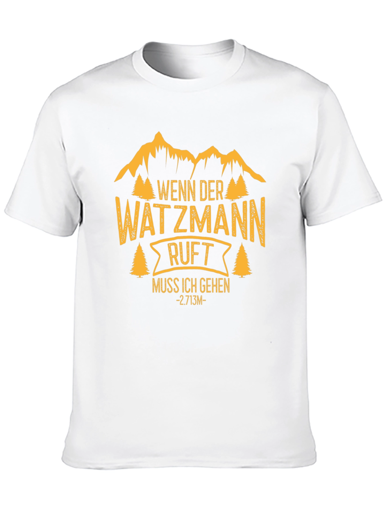 Black Watzmann Ruf T-Shirt - Mountain Adventure Tee view 10