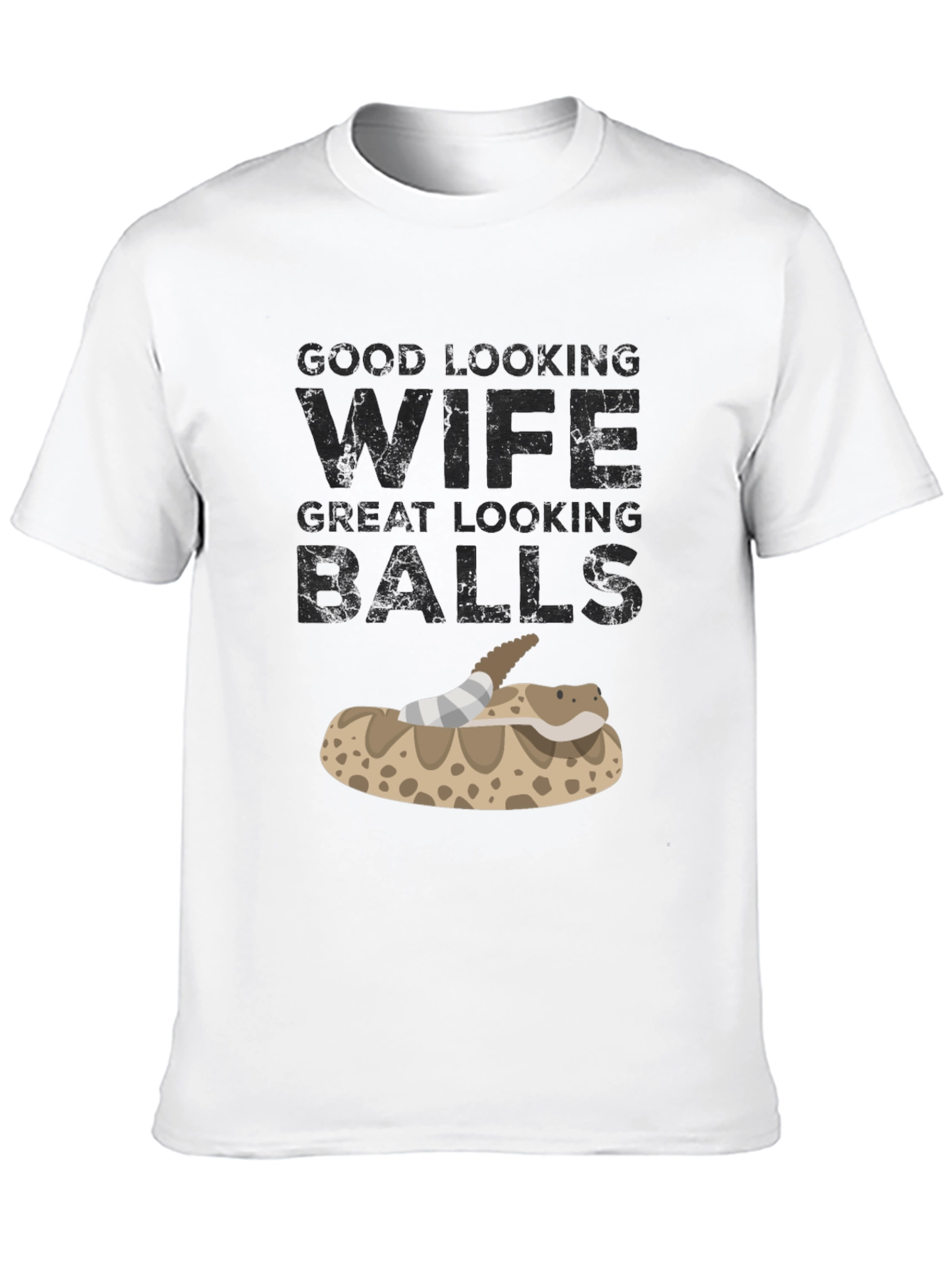 Black Good Lookin Wife Great Lookin Balls T-Shirt view 10