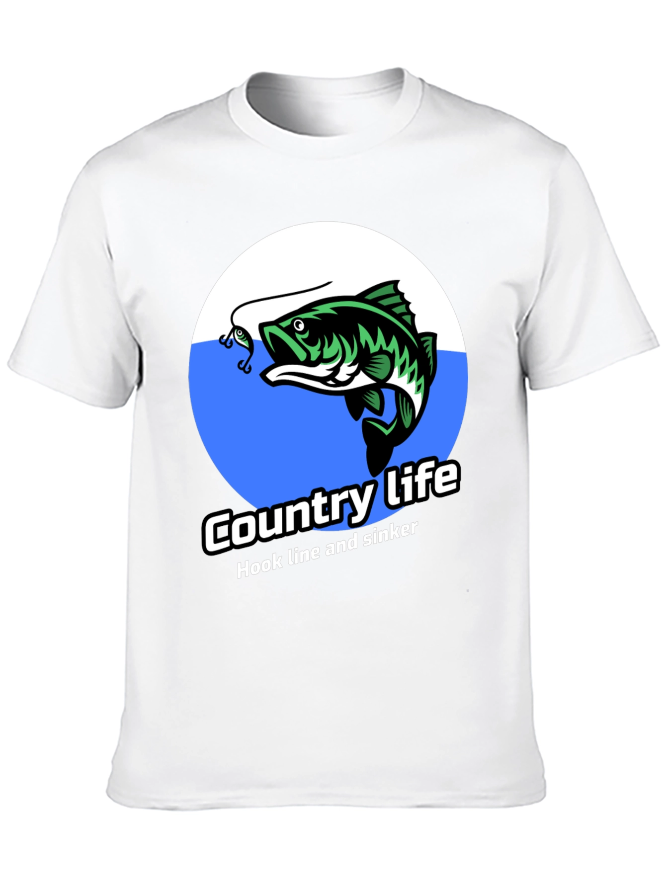 Black Country Life Bass Fishing T-Shirt view 10
