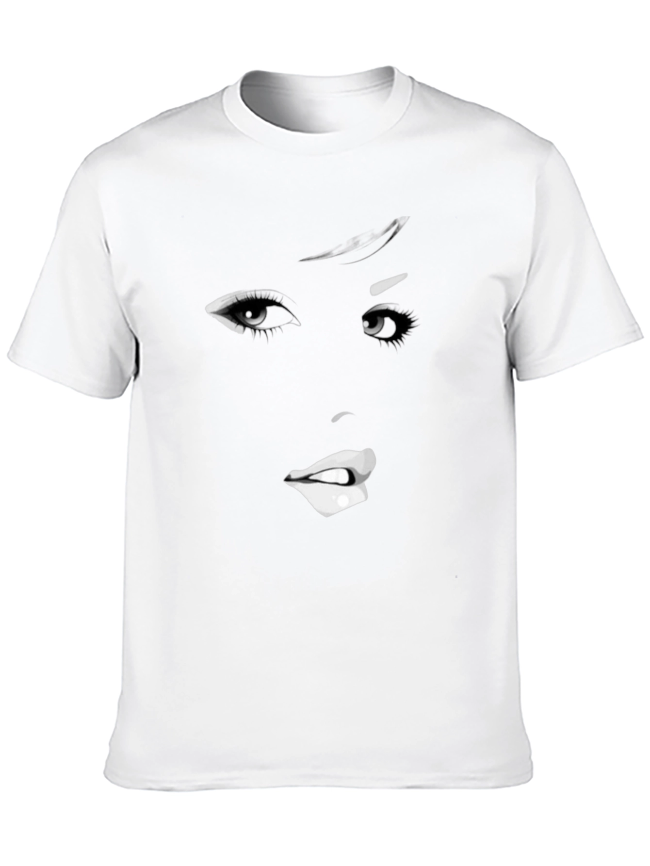 Black Audrey Hepburn Graphic Tee - Black T-Shirt view 10