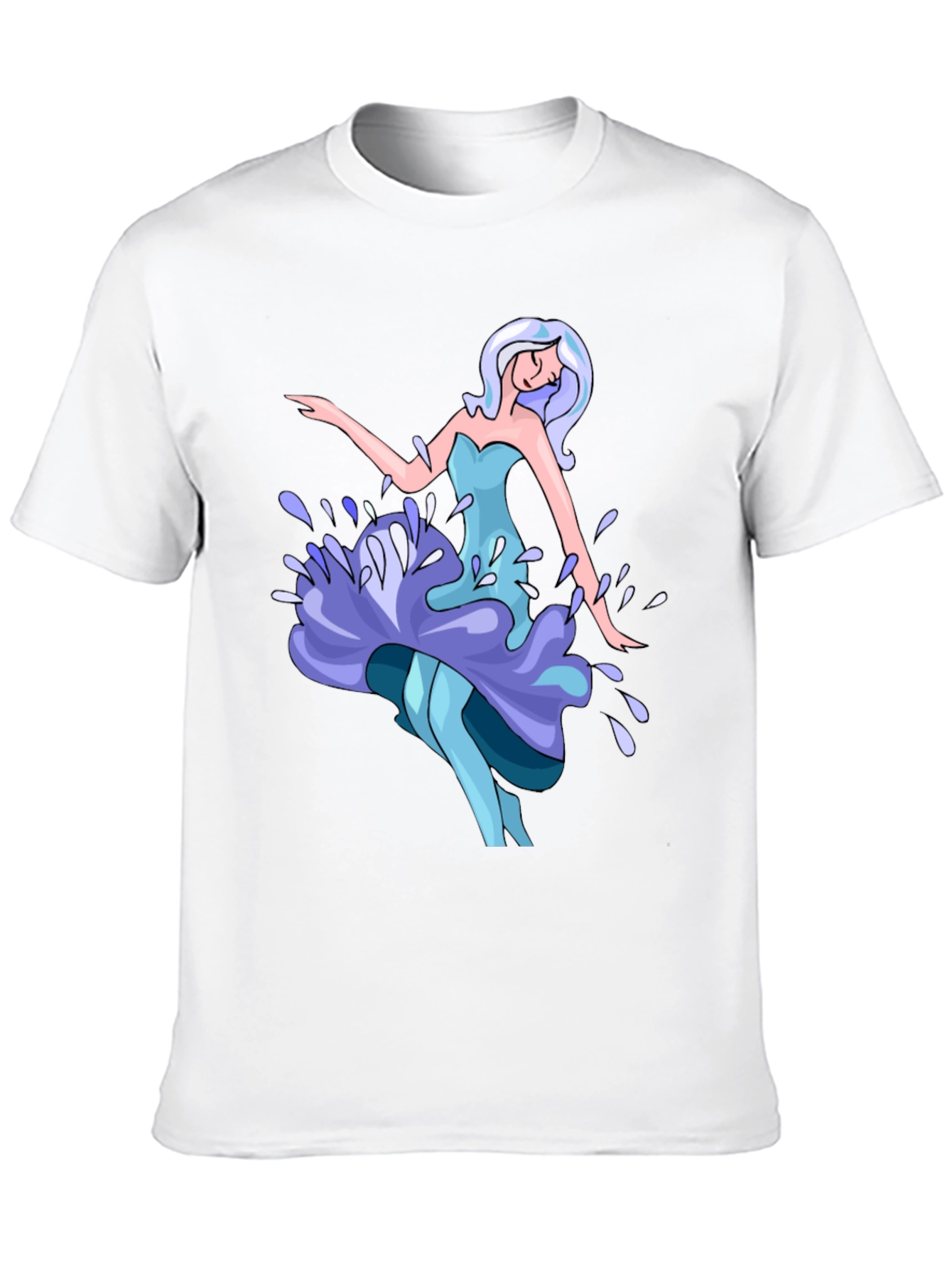 Black Water Dancer Graphic Tee view 10