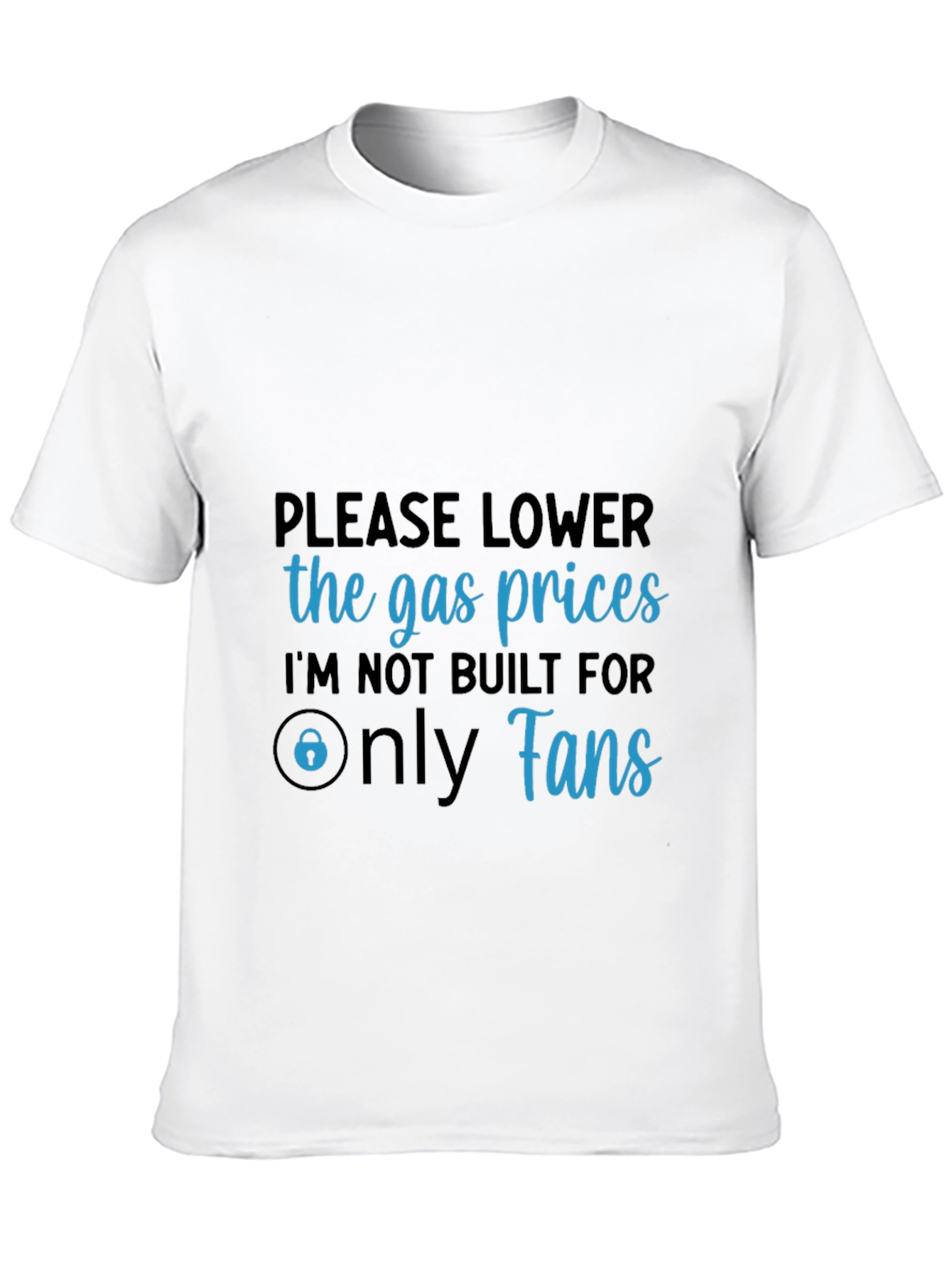 Black Funny Gas Price T-Shirt: Only Fans view 10
