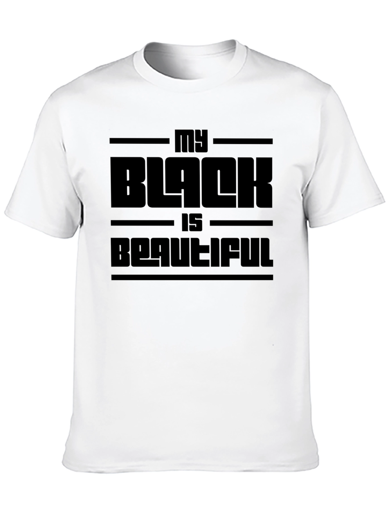 Black My Black Is Beautiful Graphic Tee - Bold Statement T-Shirt view 10