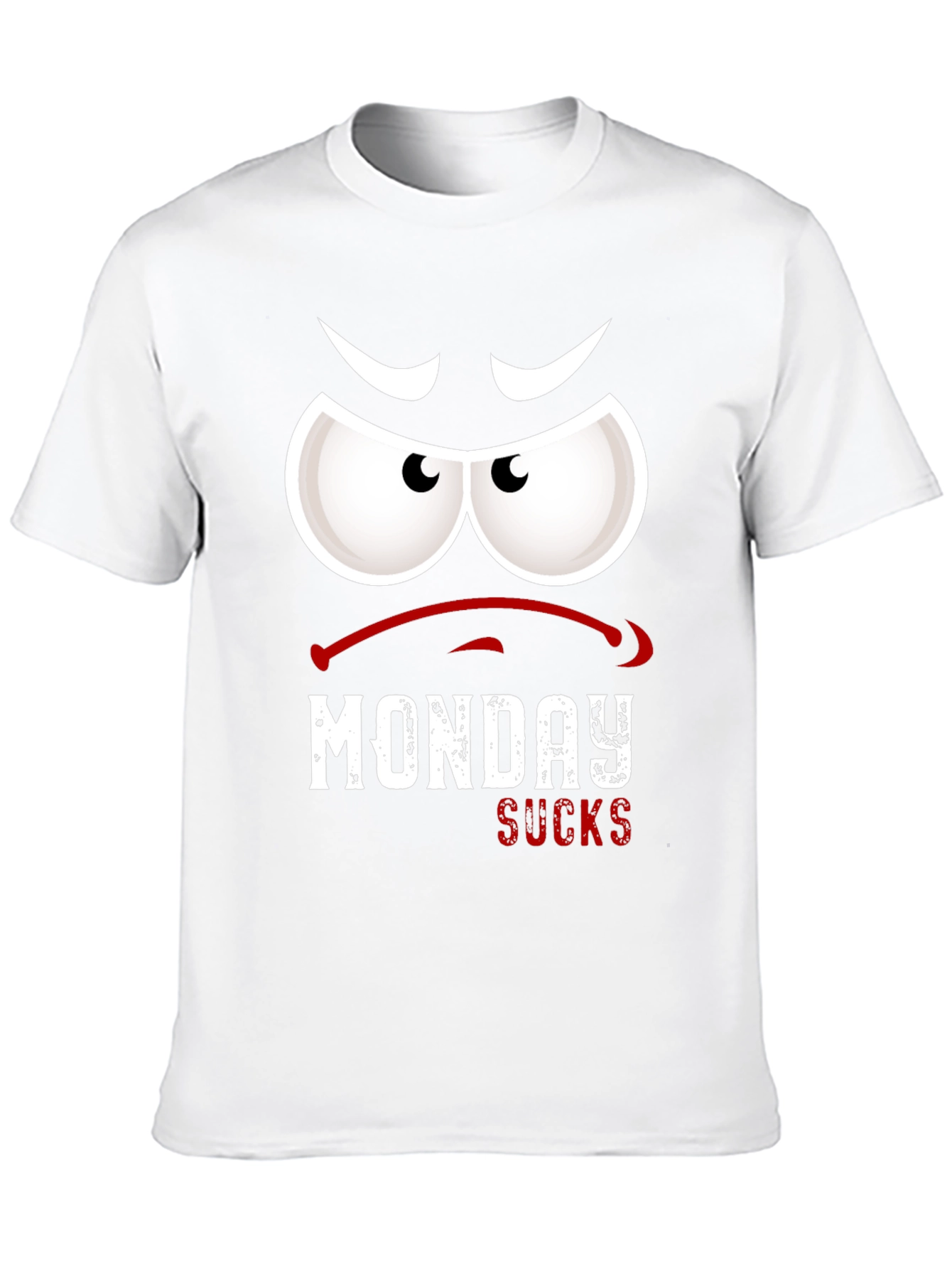 Black Monday Sucks Graphic T-Shirt view 10
