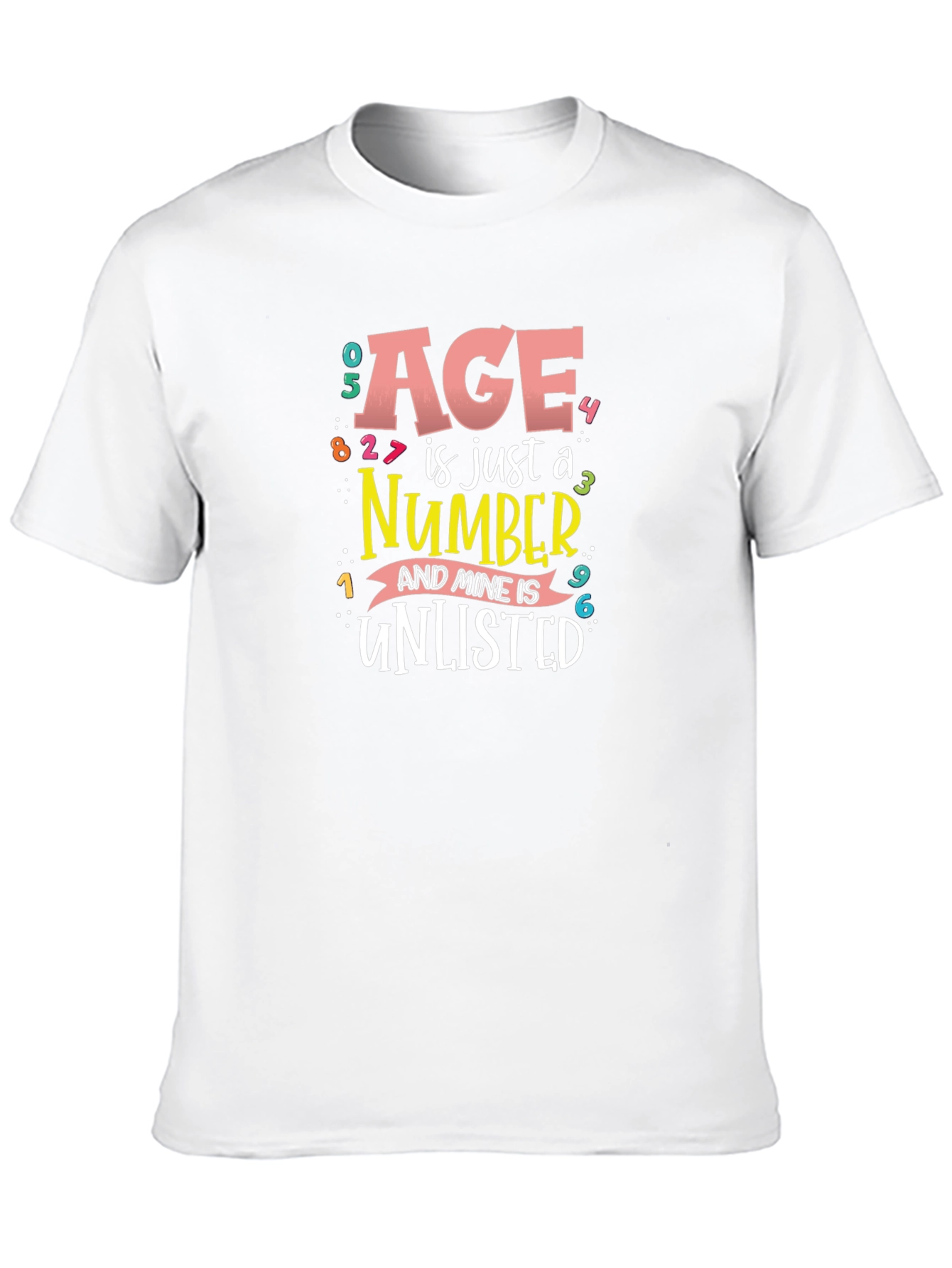 Black Age is Just a Number Funny T-Shirt view 10