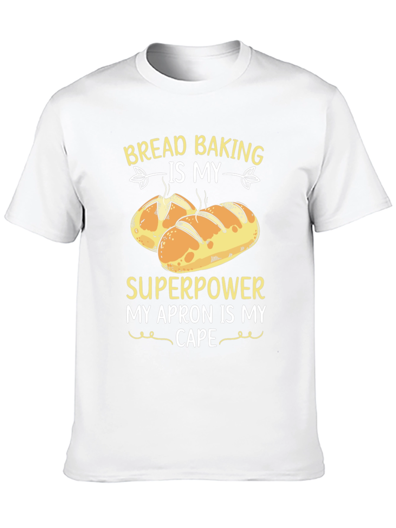 Black Baking Superpower T-Shirt - Bread Baking Lover Tee view 10