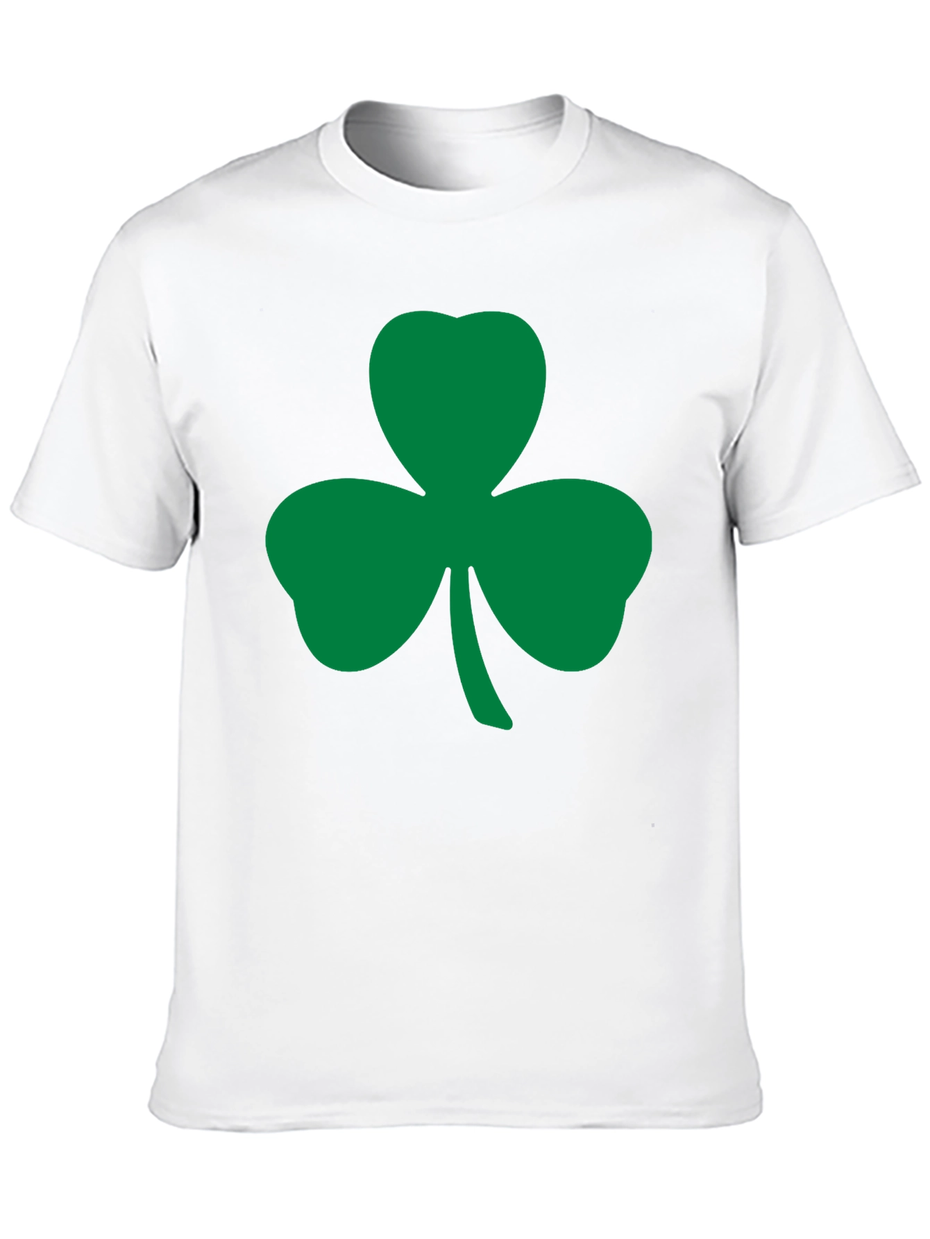 Black Shamrock T-Shirt - St. Patrick's Day Lucky Tee view 10