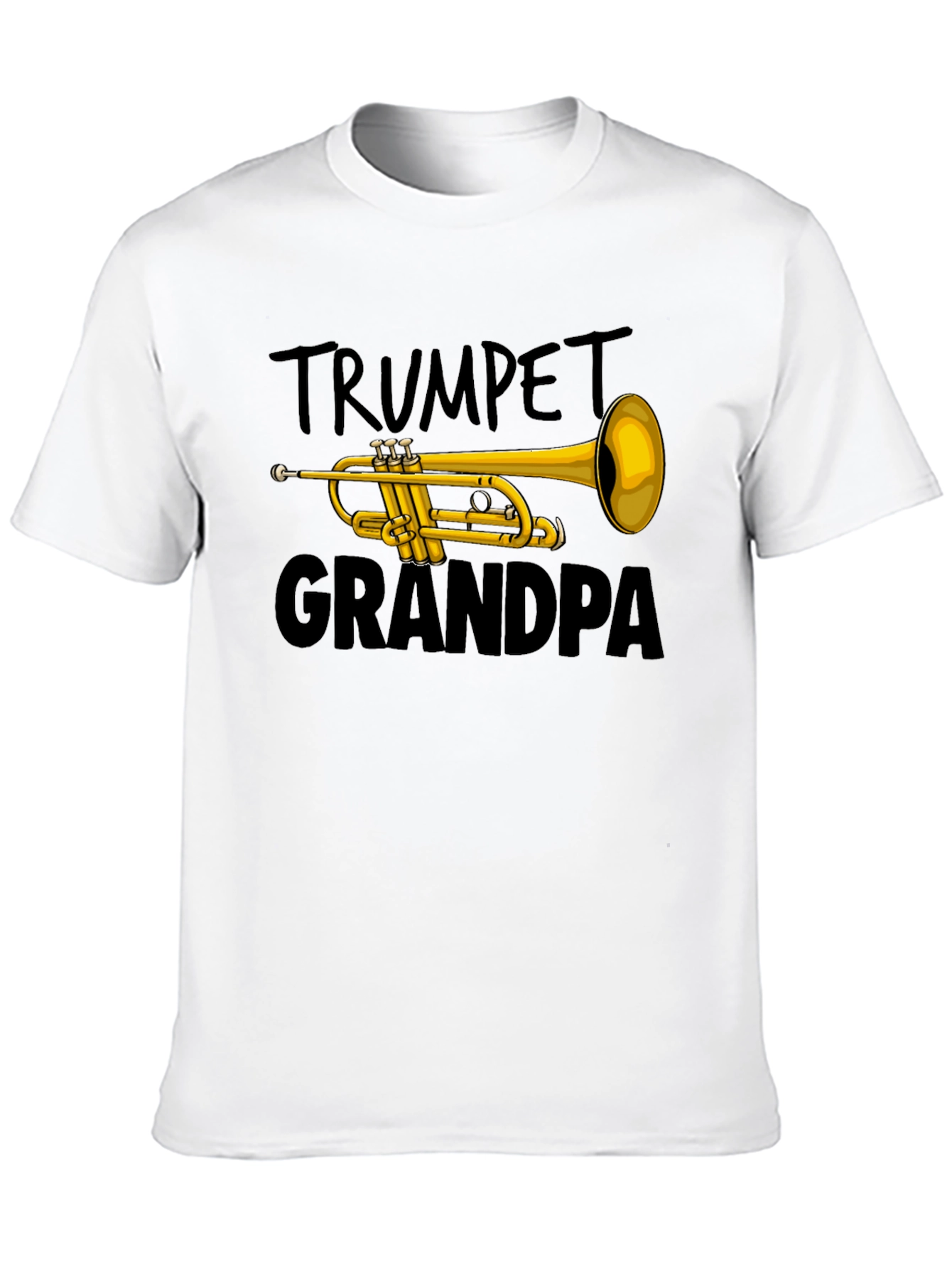 Black Trumpet Grandpa T-Shirt view 10