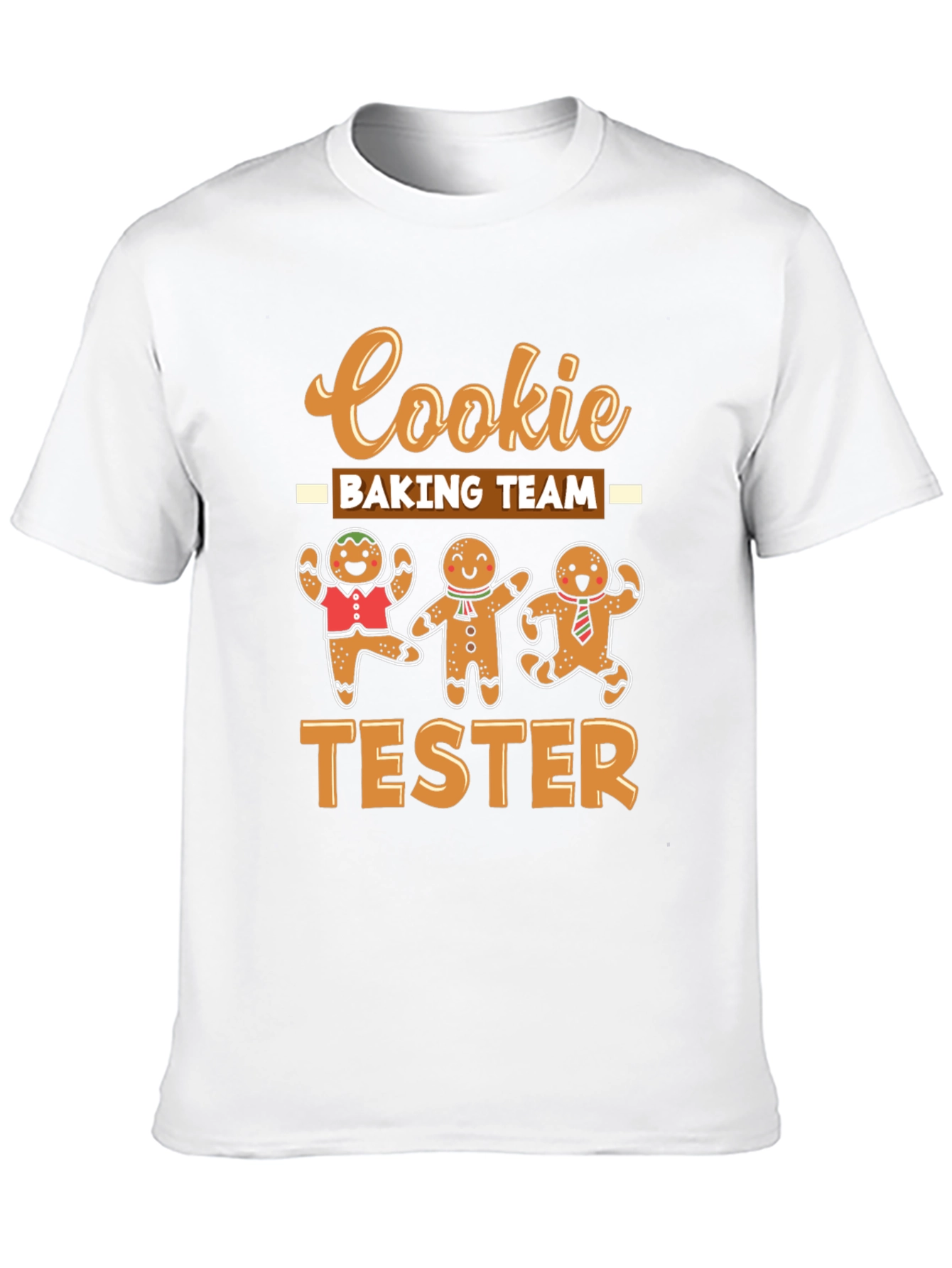 Black Cookie Baking Team Tester Graphic T-Shirt view 10