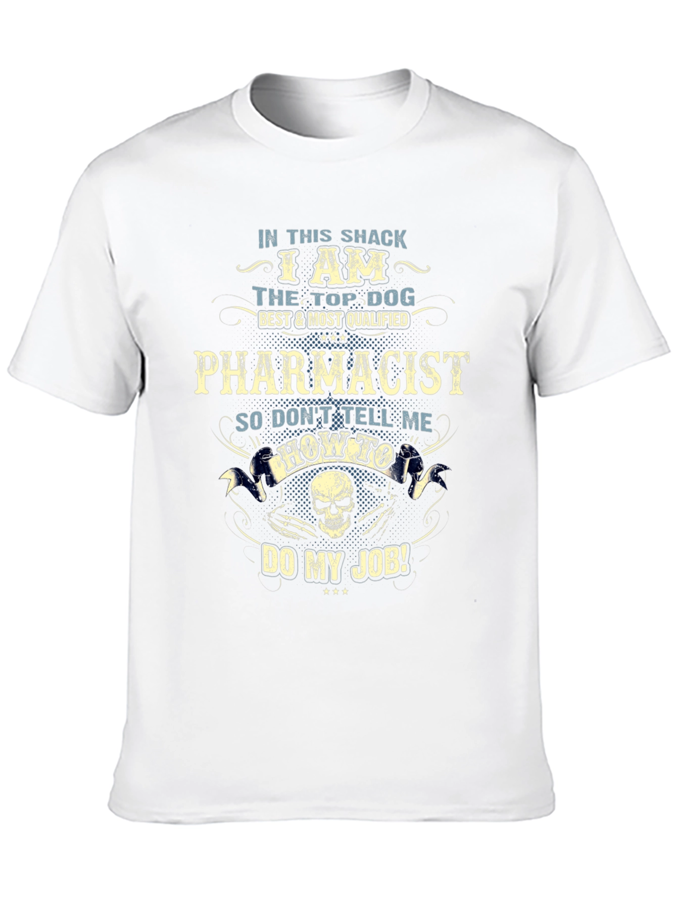 Black Pharmacist Top Dog T-Shirt view 10