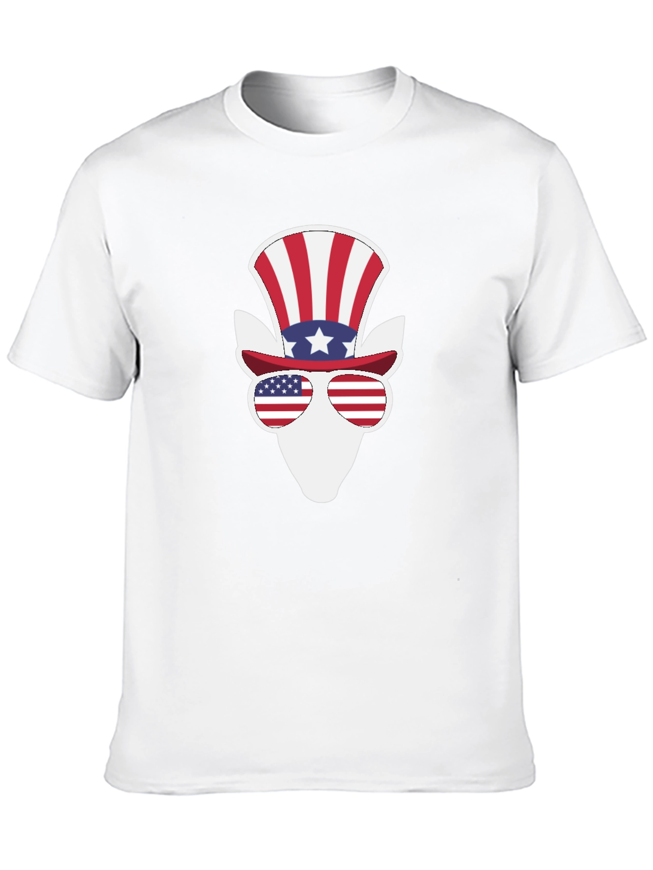Black Patriotic Donkey T-Shirt - USA Pride! view 10
