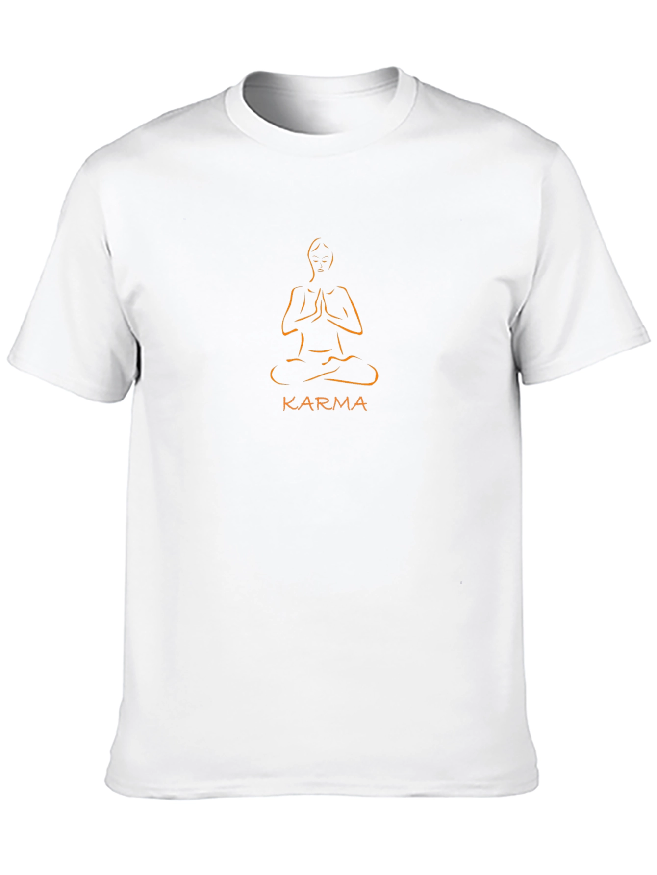 Black Karma Meditation T-Shirt - Stylish Spiritual Tee view 10