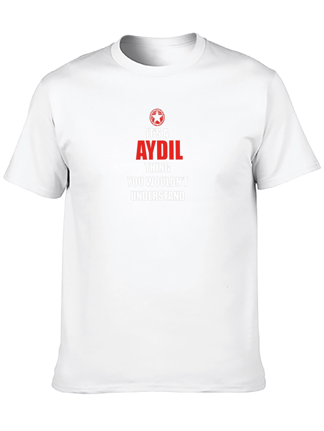 Black It's a Aydil Thing T-Shirt - Unique & Personal! view 10