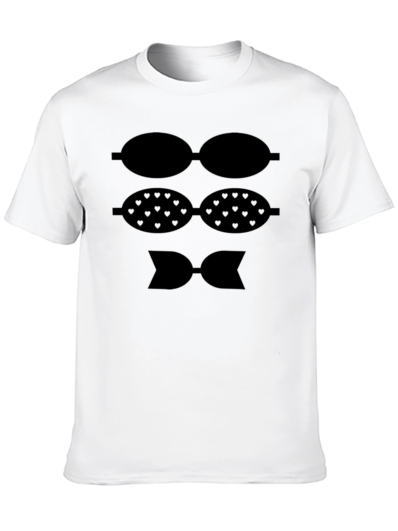 Black Bow Lover T-Shirt - Fun Bow Design view 10