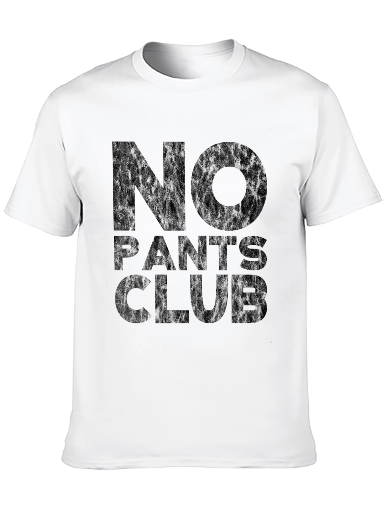 Black No Pants Club Graphic Tee view 10