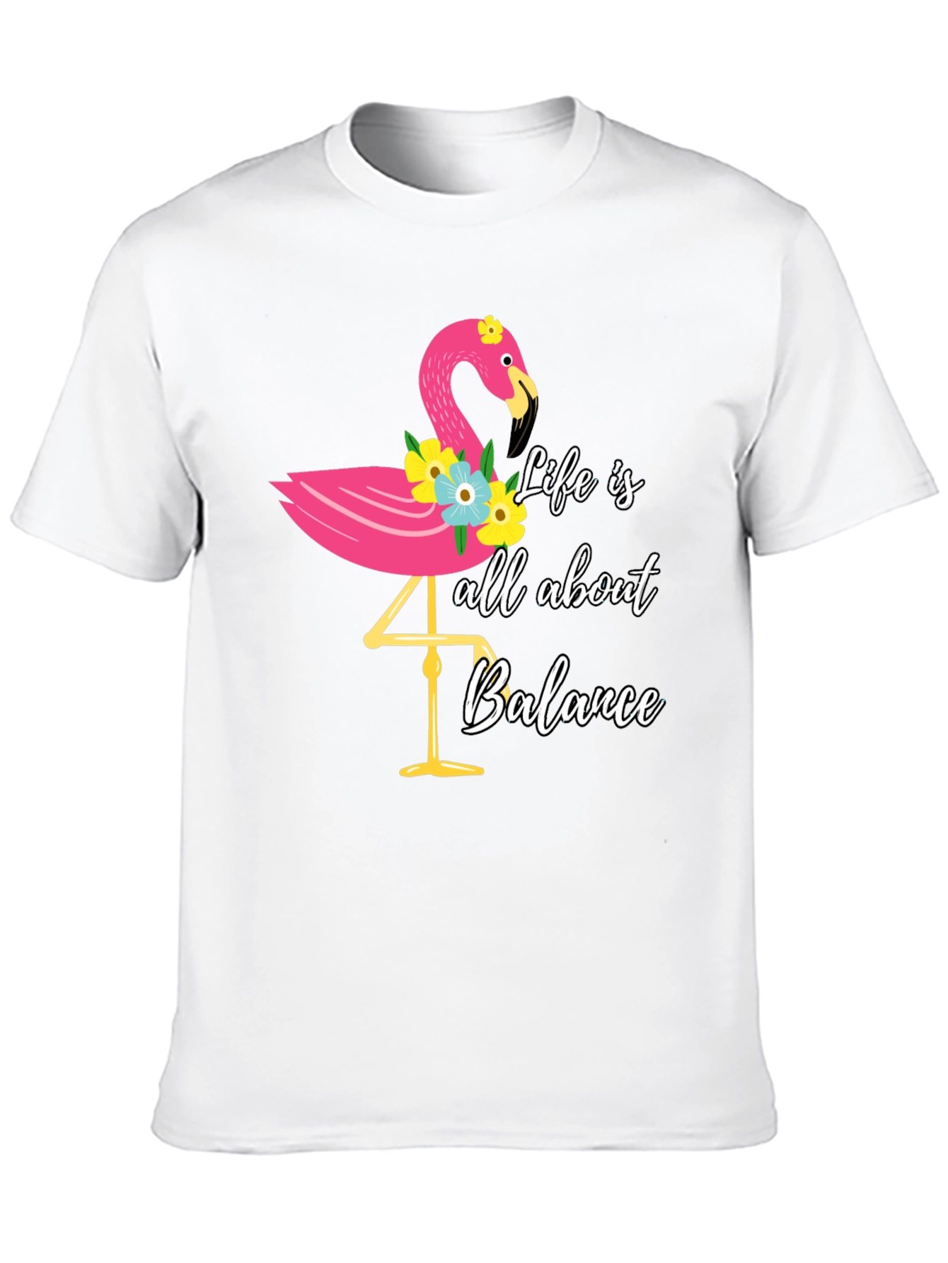 Black Life is all about Balance T-Shirt view 10