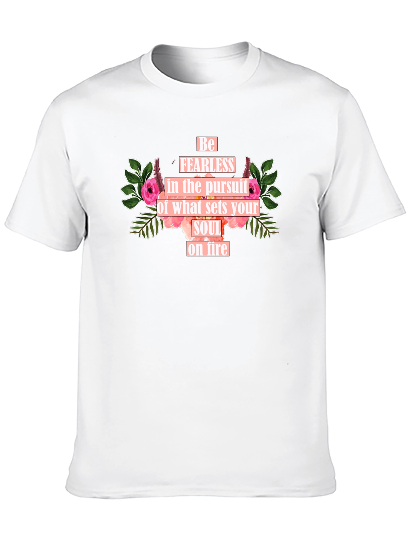 Black Fearless Soul T-Shirt view 10