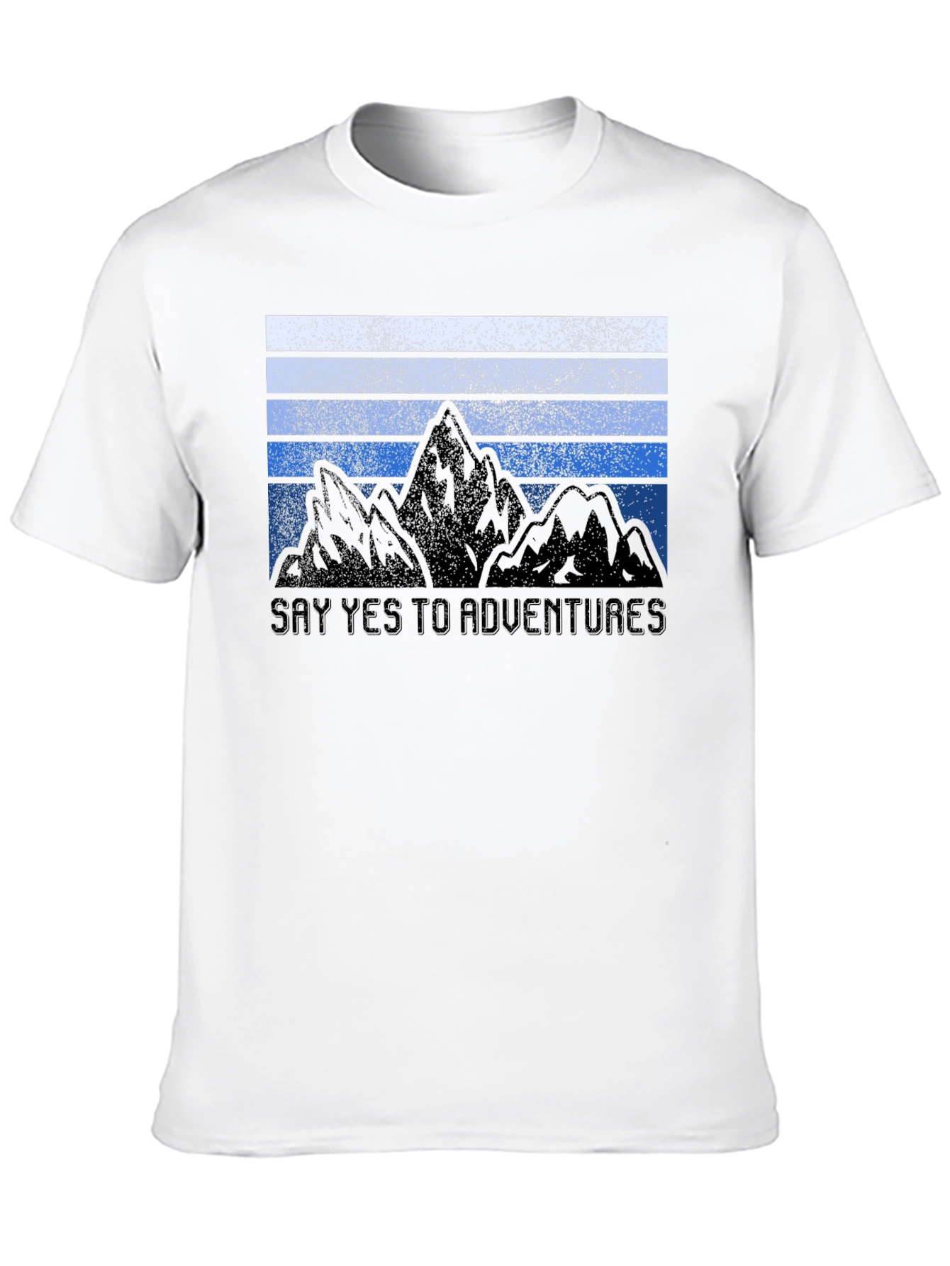 Black Adventure Awaits Graphic Tee - Black view 10