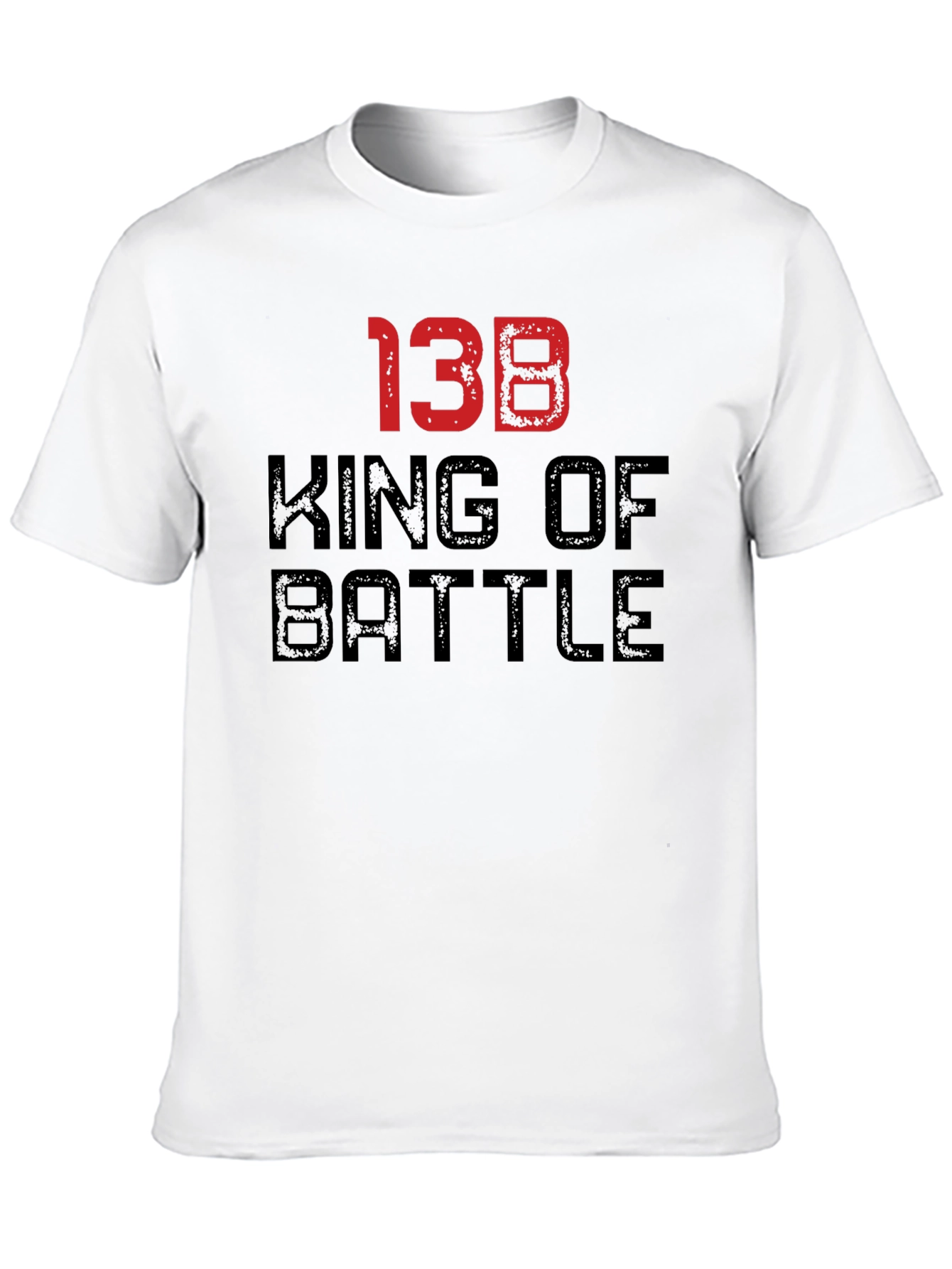 Black King of Battle T-Shirt view 10