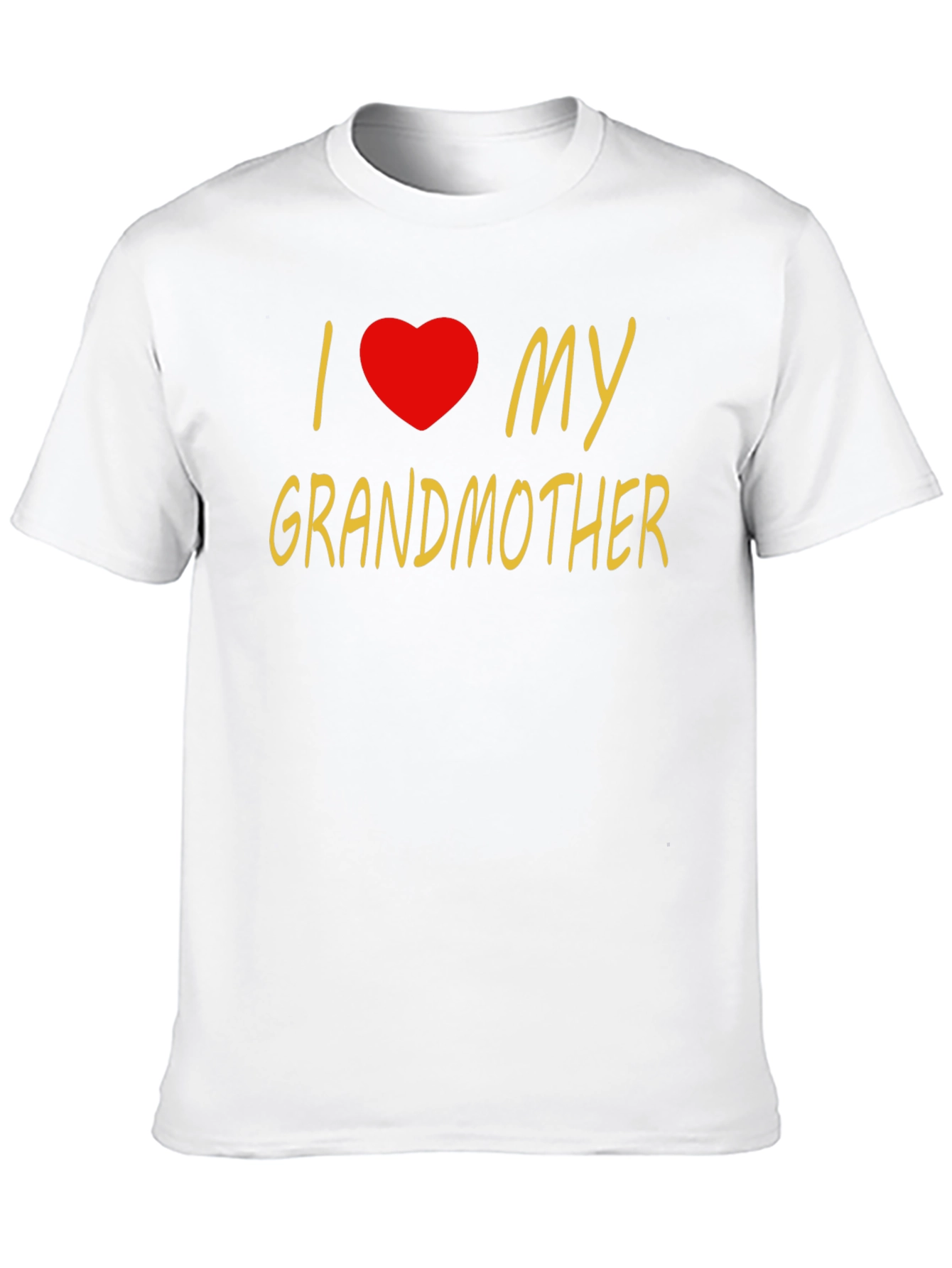 Black I Heart My Grandmother Black T-Shirt view 10